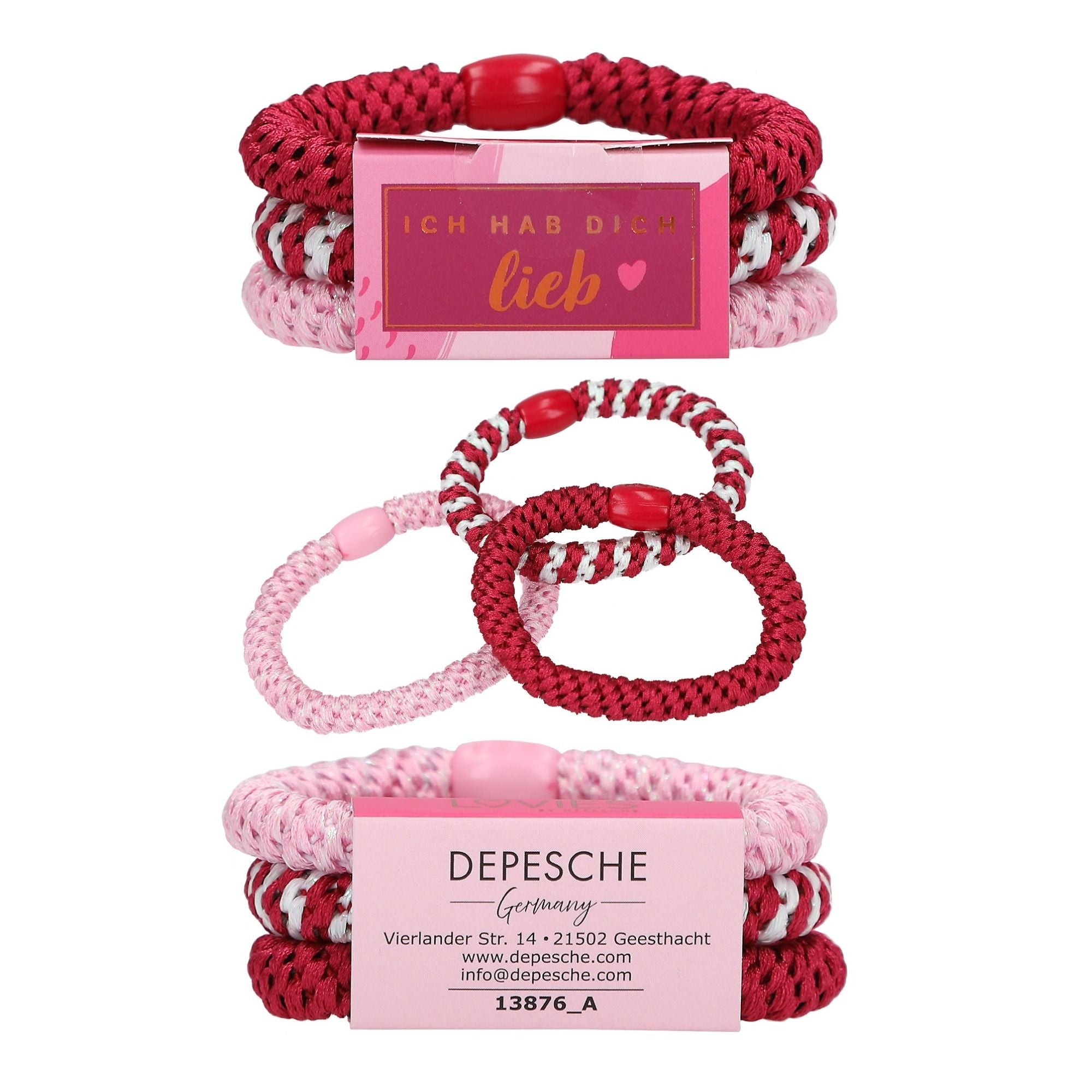 LOVIES Haargummi Set