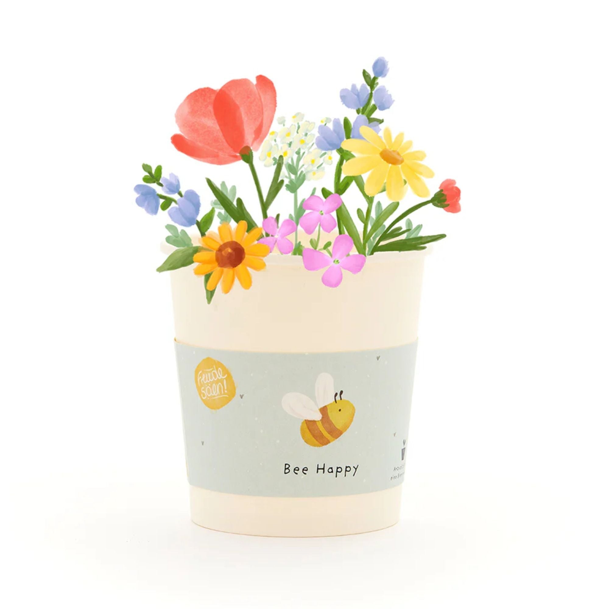 Komplimente - Anzuchtset Saatgut aus dem Becher