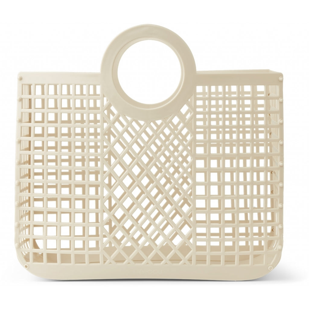 Basket - Große Korbtasche aus LDPE Modell: Bloom