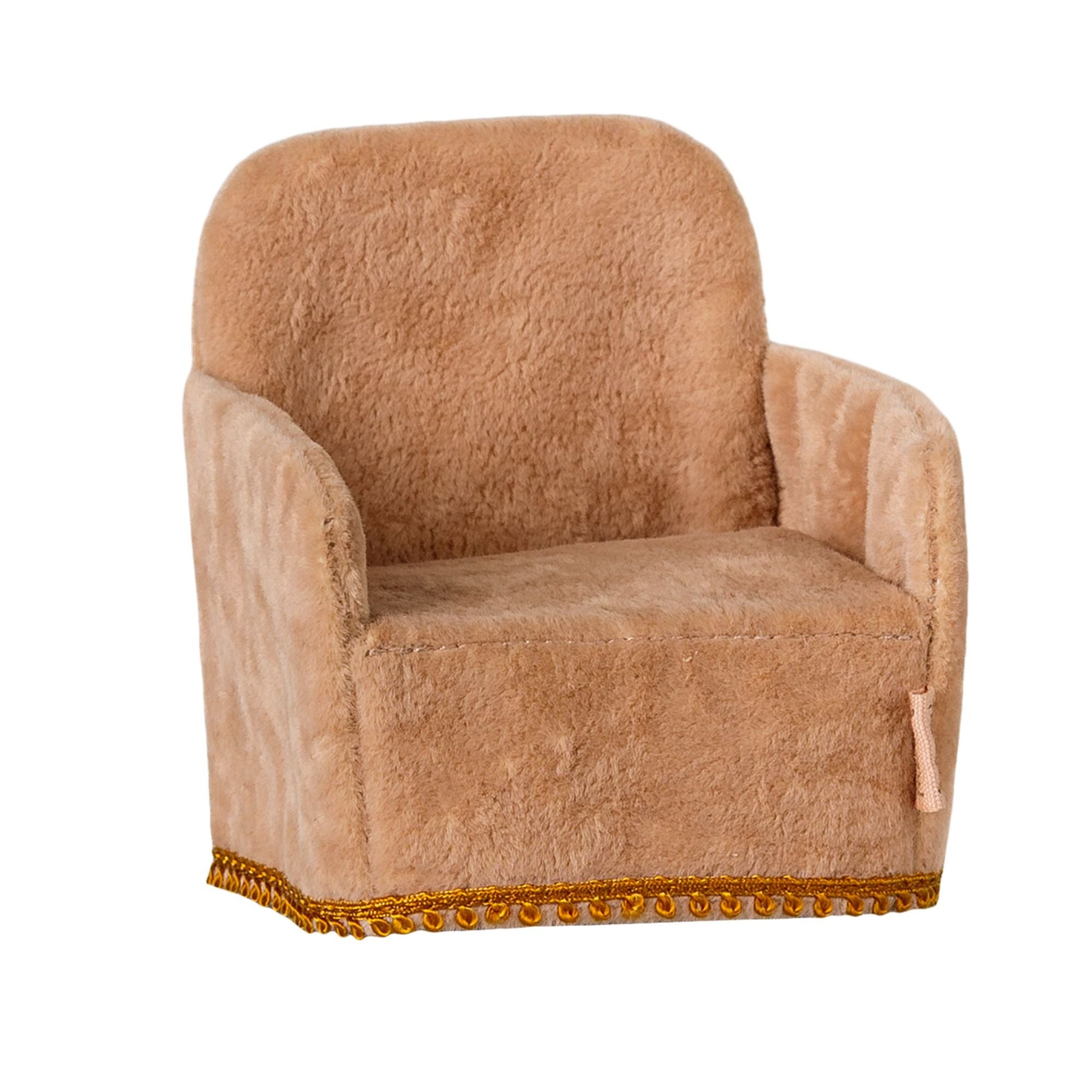 Klappstuhl - Sessel, Maus für das Puppenhaus