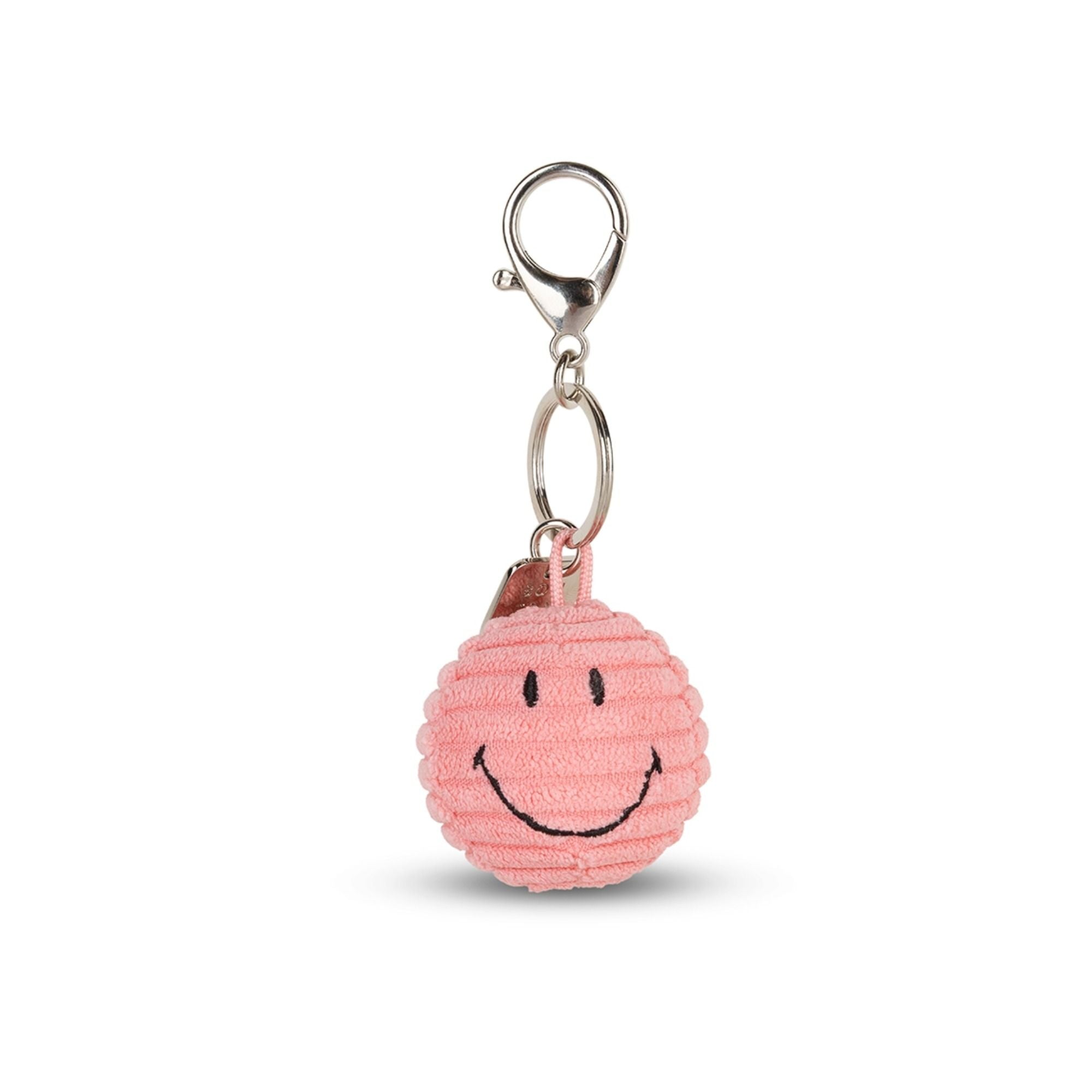 Smiley Keychain ECO Corduroy 4,5 cm