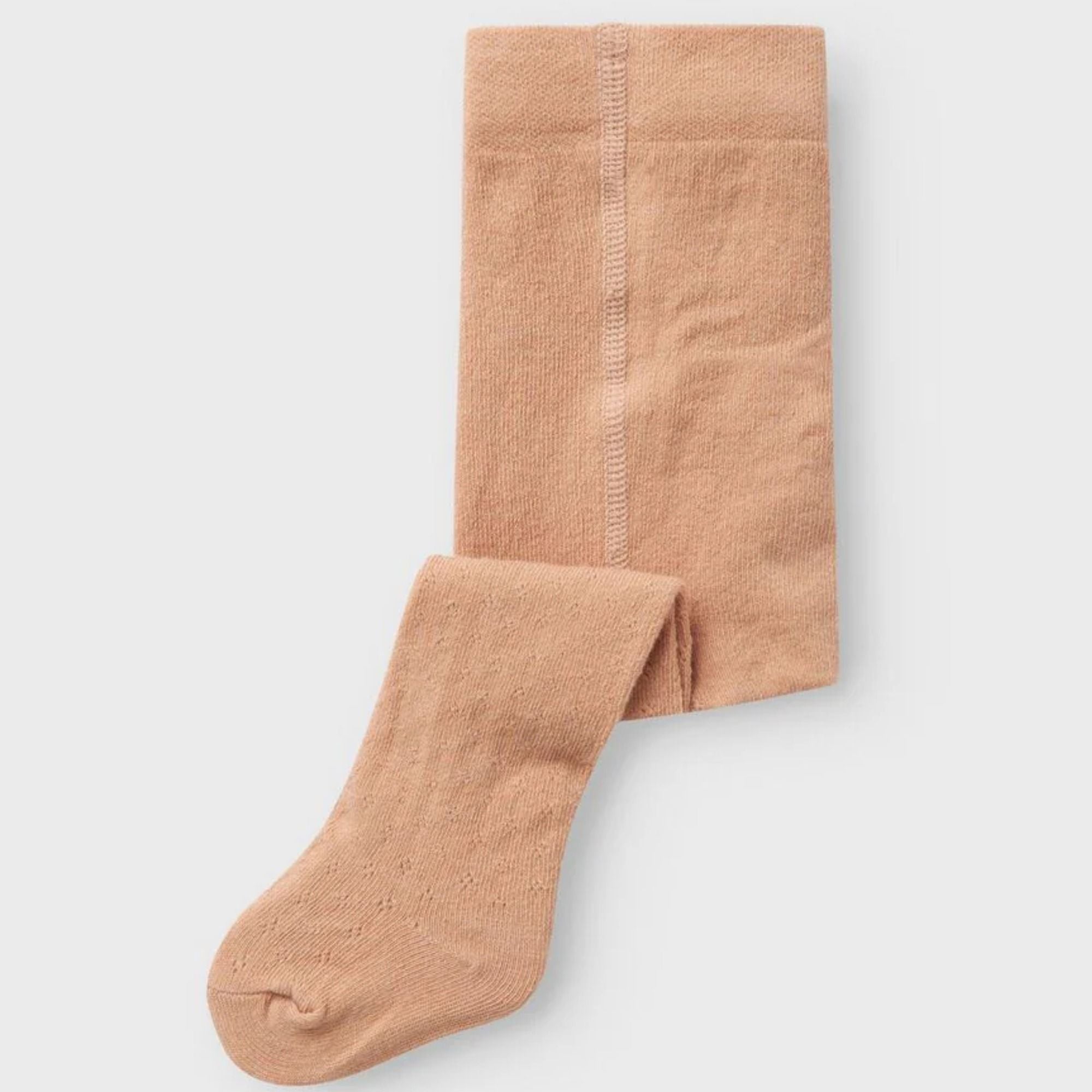 Baby Pointelle-Strumpfhose aus Bio-Baumwolle