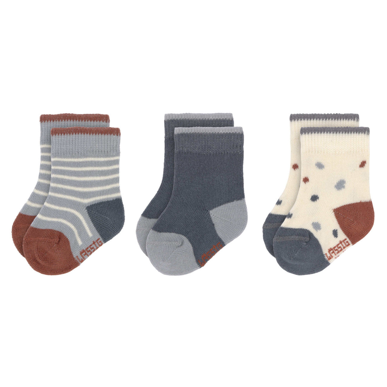 Baby Socks 3er Set aus Bio-Baumwolle