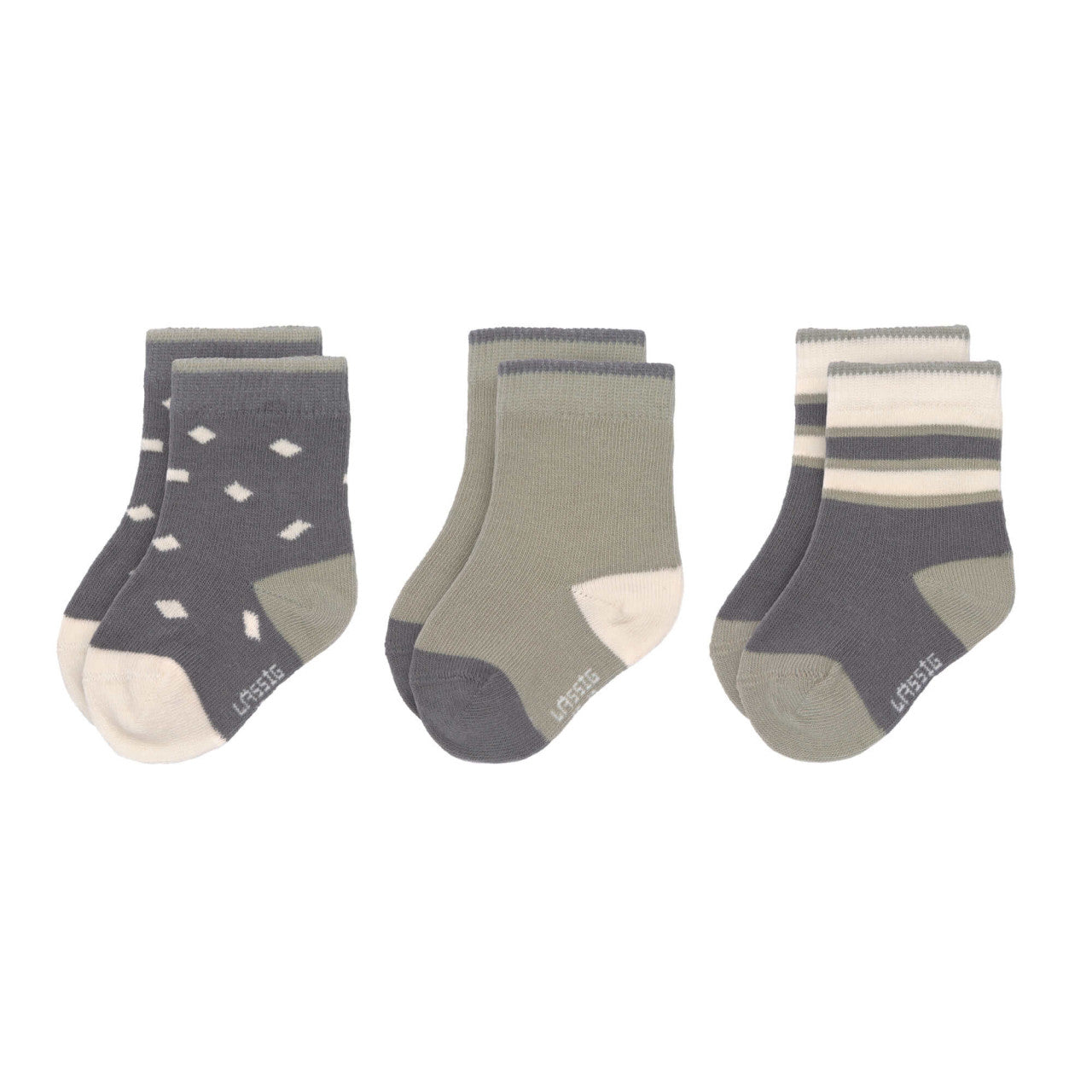 Baby Socks 3er Set aus Bio-Baumwolle