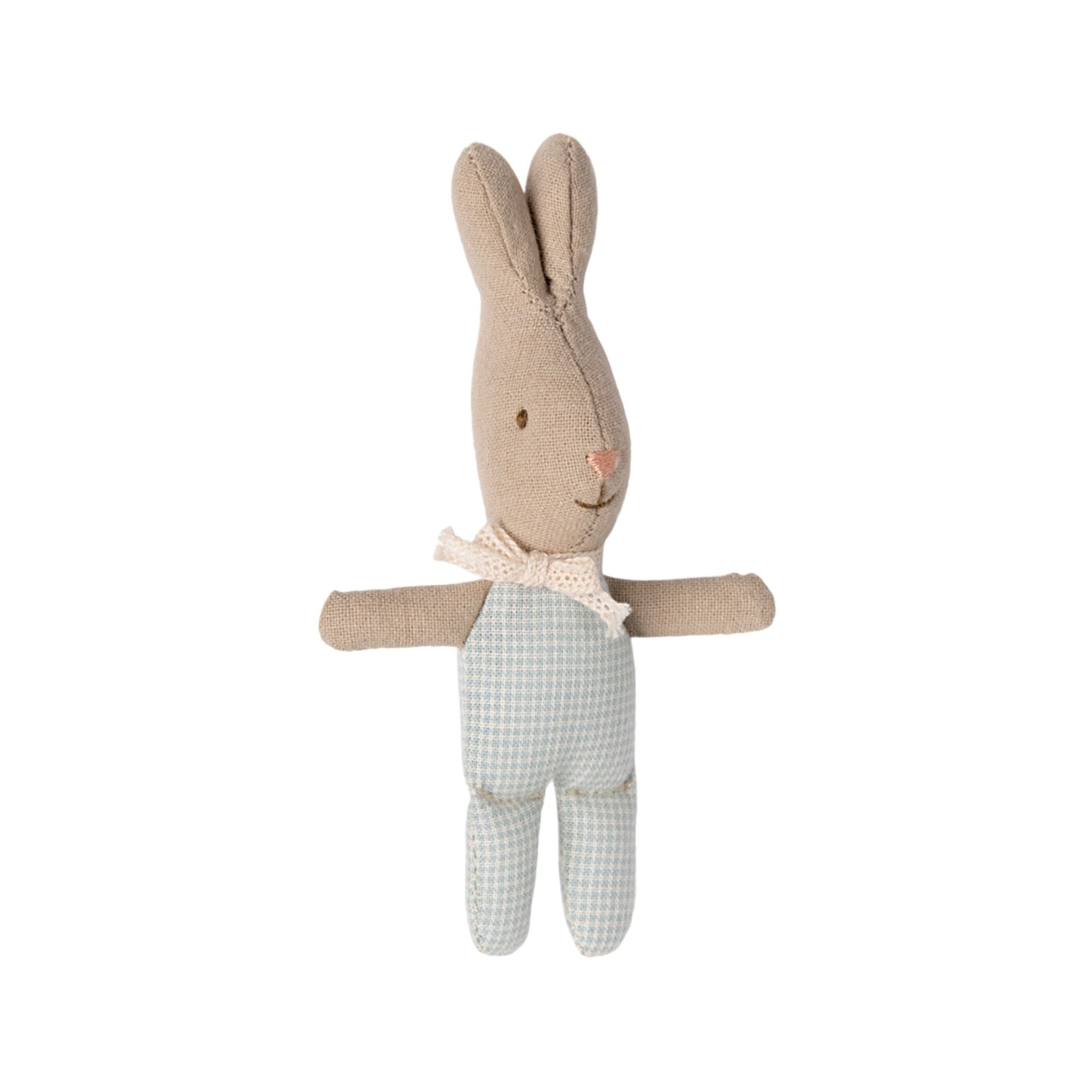 Hase Micro Stoffpuppe 11 cm aus Baumwolle