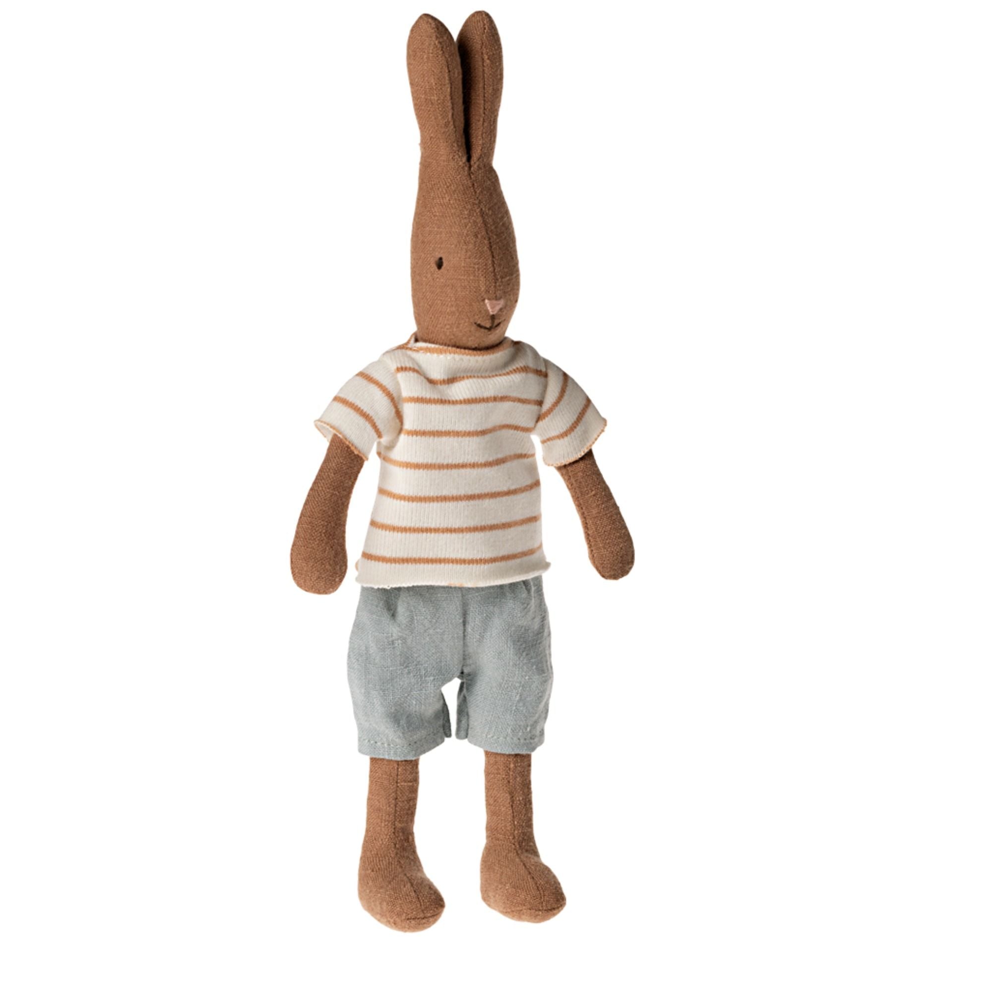 Hase Größe 1 Stoffpuppe 23 / 27 cm aus Baumwolle