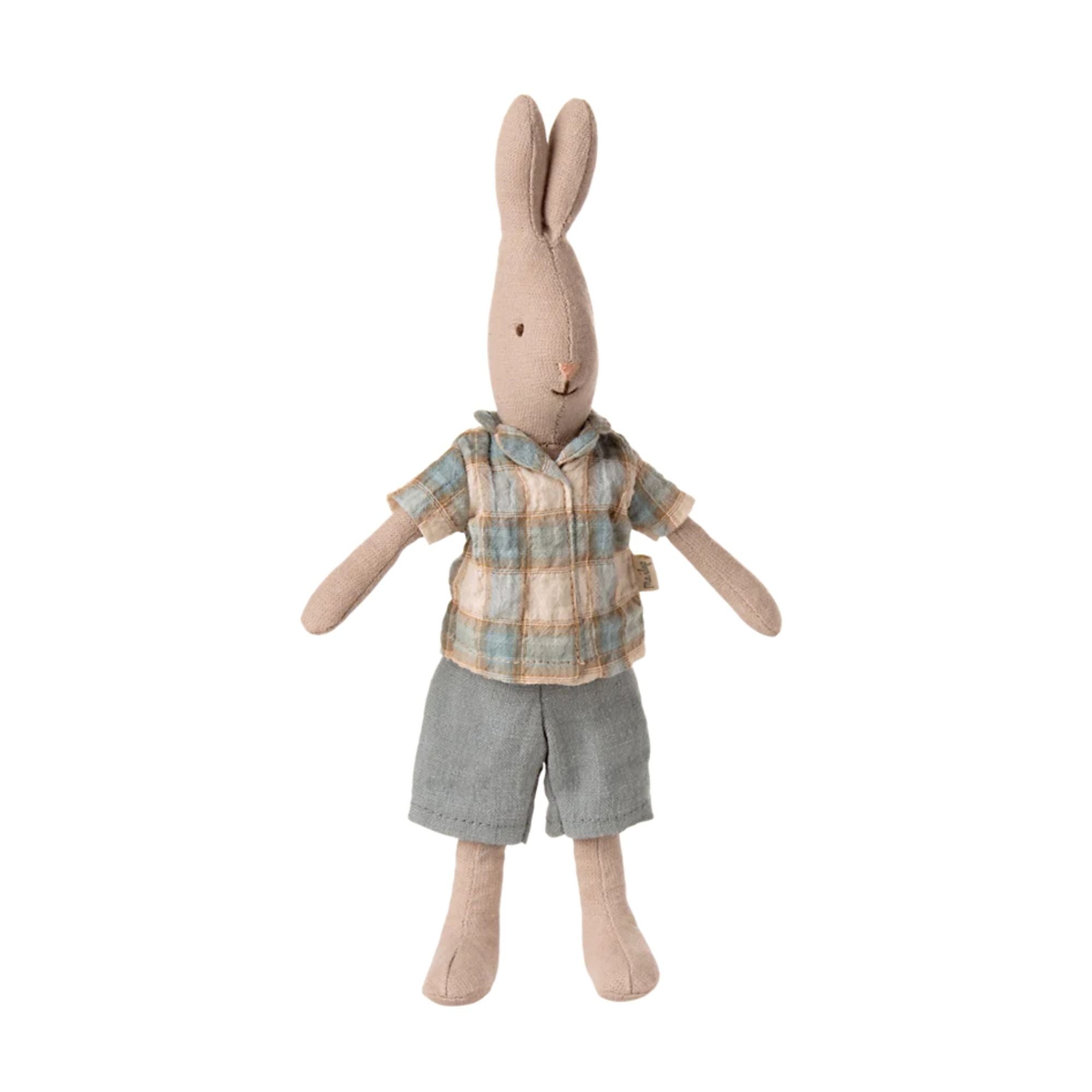 Hase Größe 1 Stoffpuppe 23 / 27 cm aus Baumwolle
