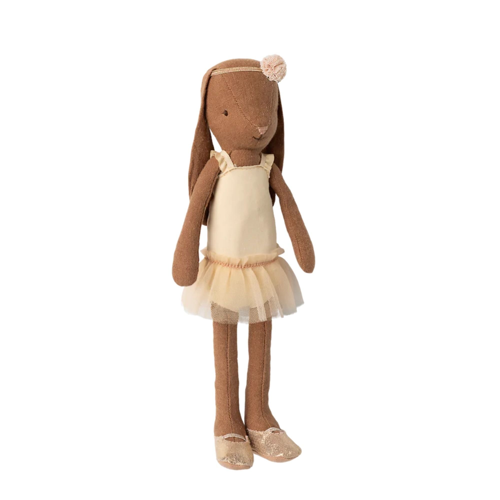 Hase Größe 2 Stoffpuppe 27 / 31 cm aus Baumwolle