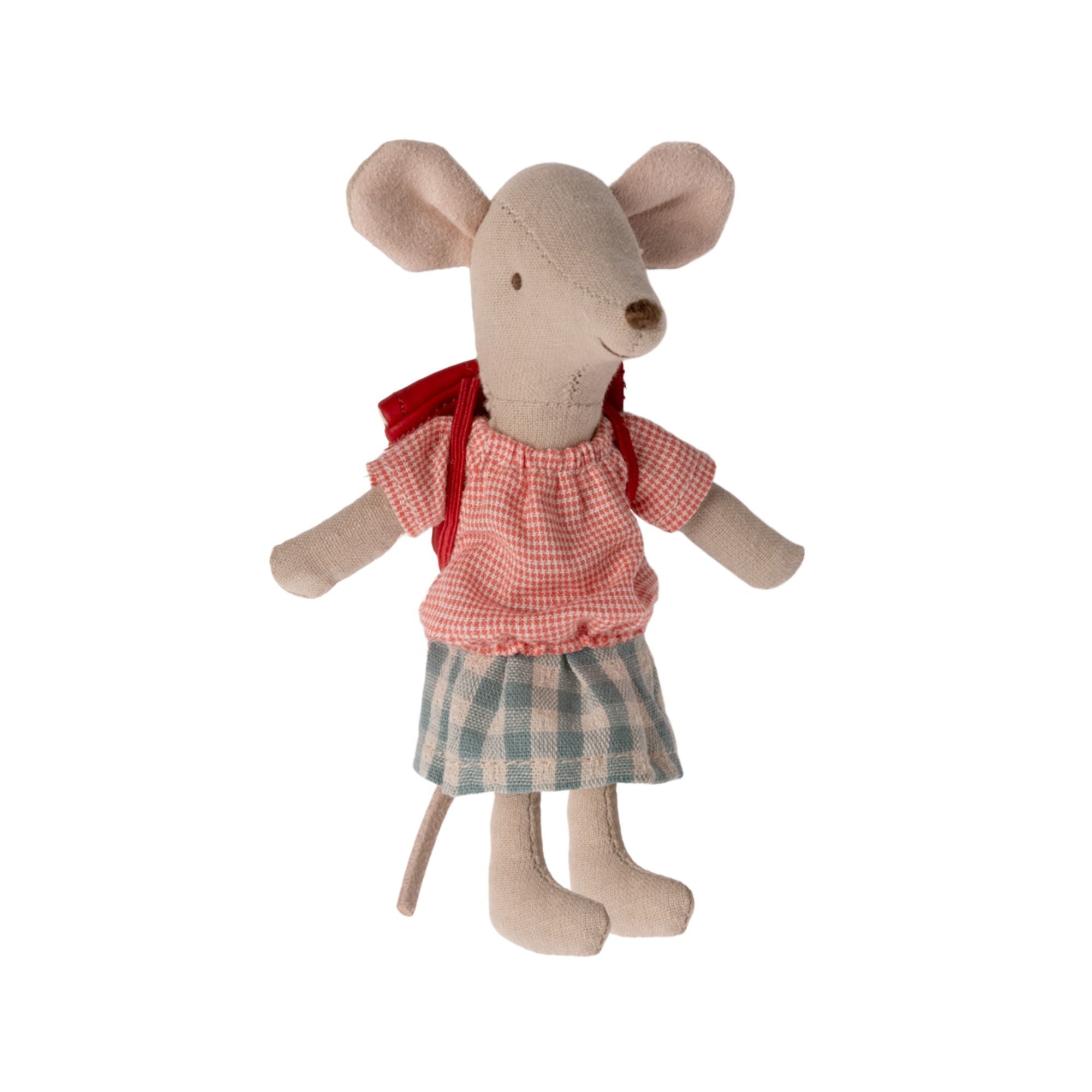 Dreiradmaus mit Tasche