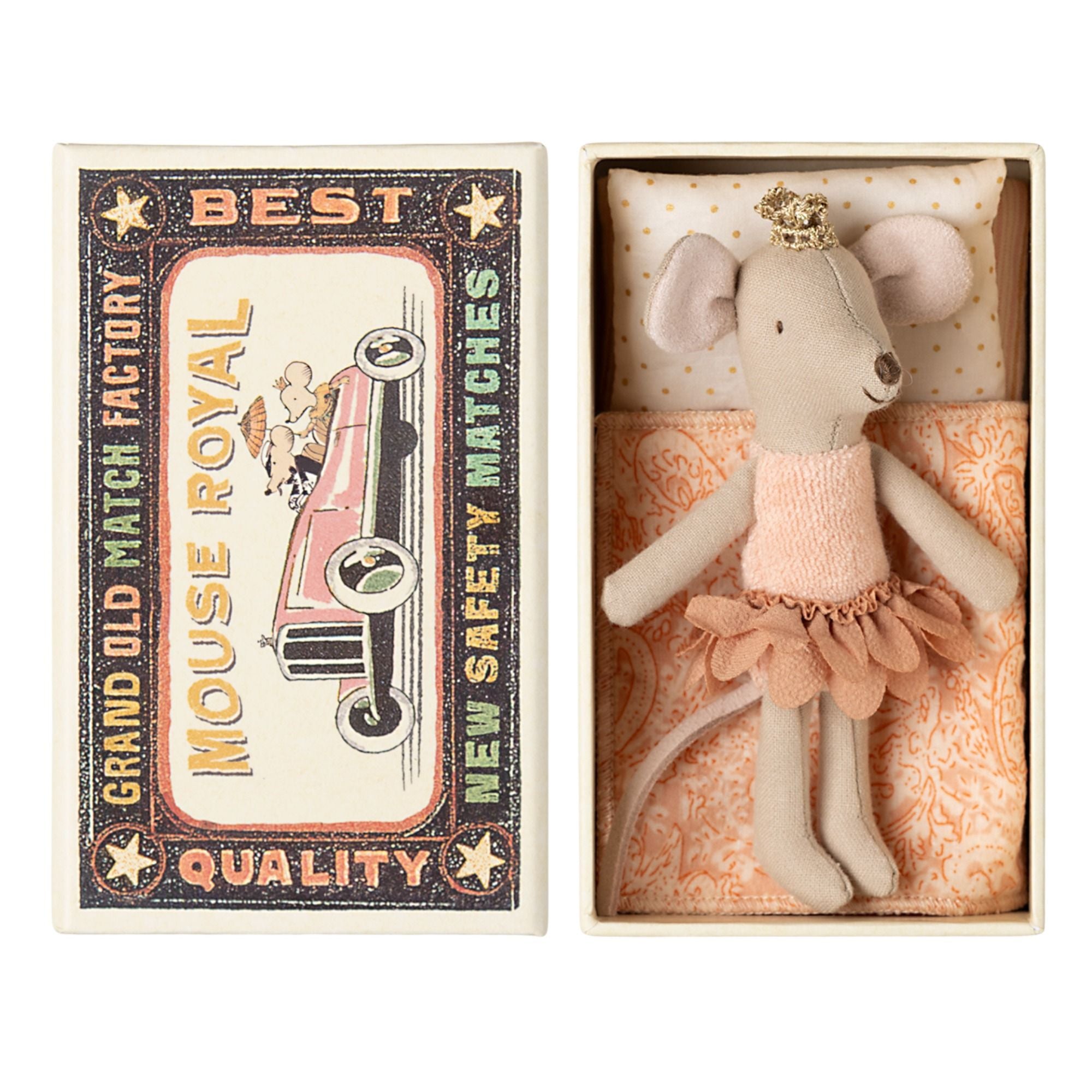 Kleine Schwester in Streichholzschachtel