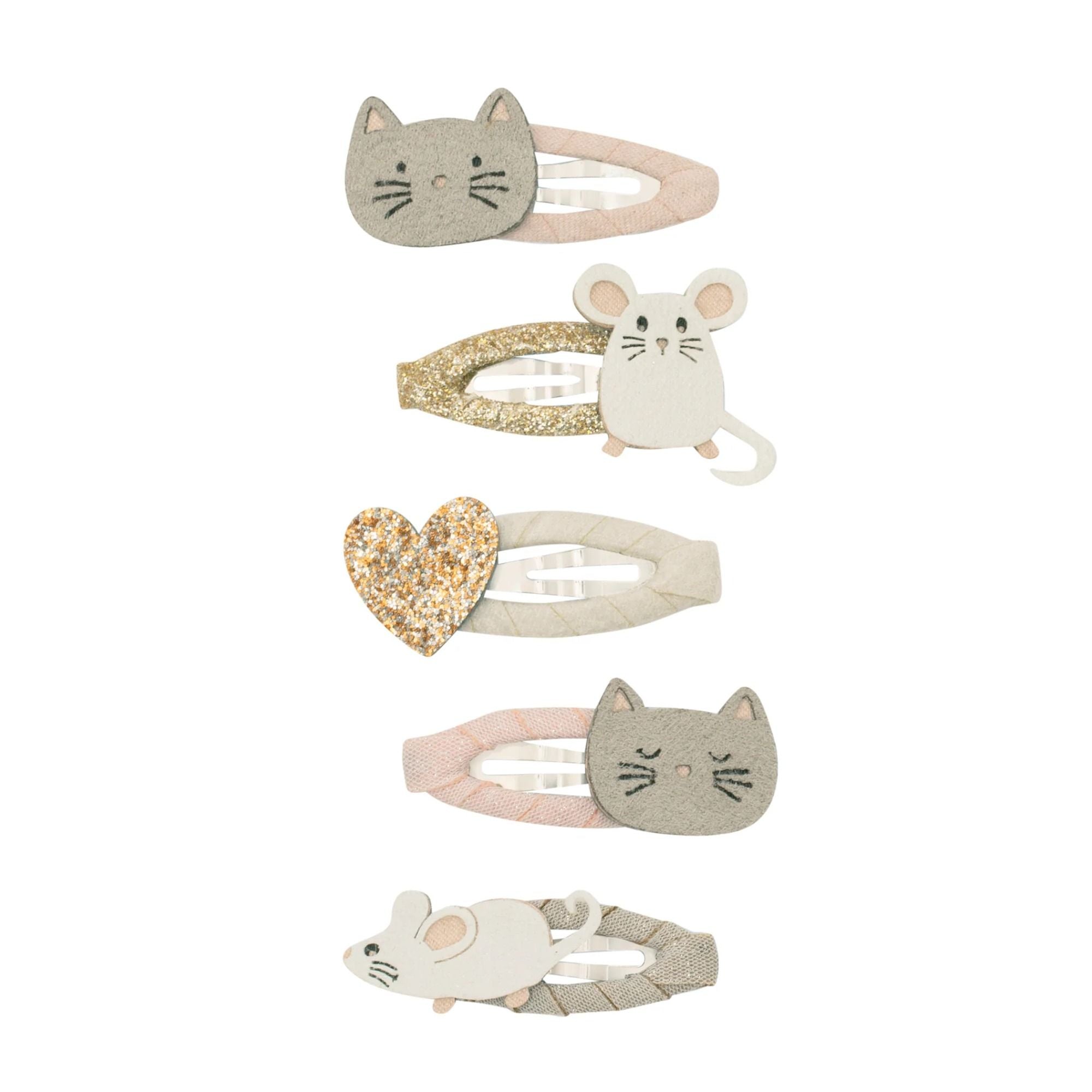 Haarspangen Set Cat & Mouse