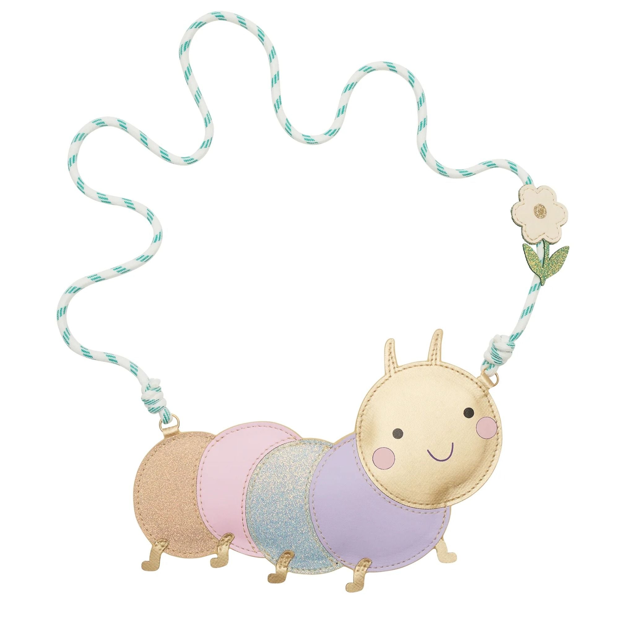 Kleine Tasche mit Seilriemen