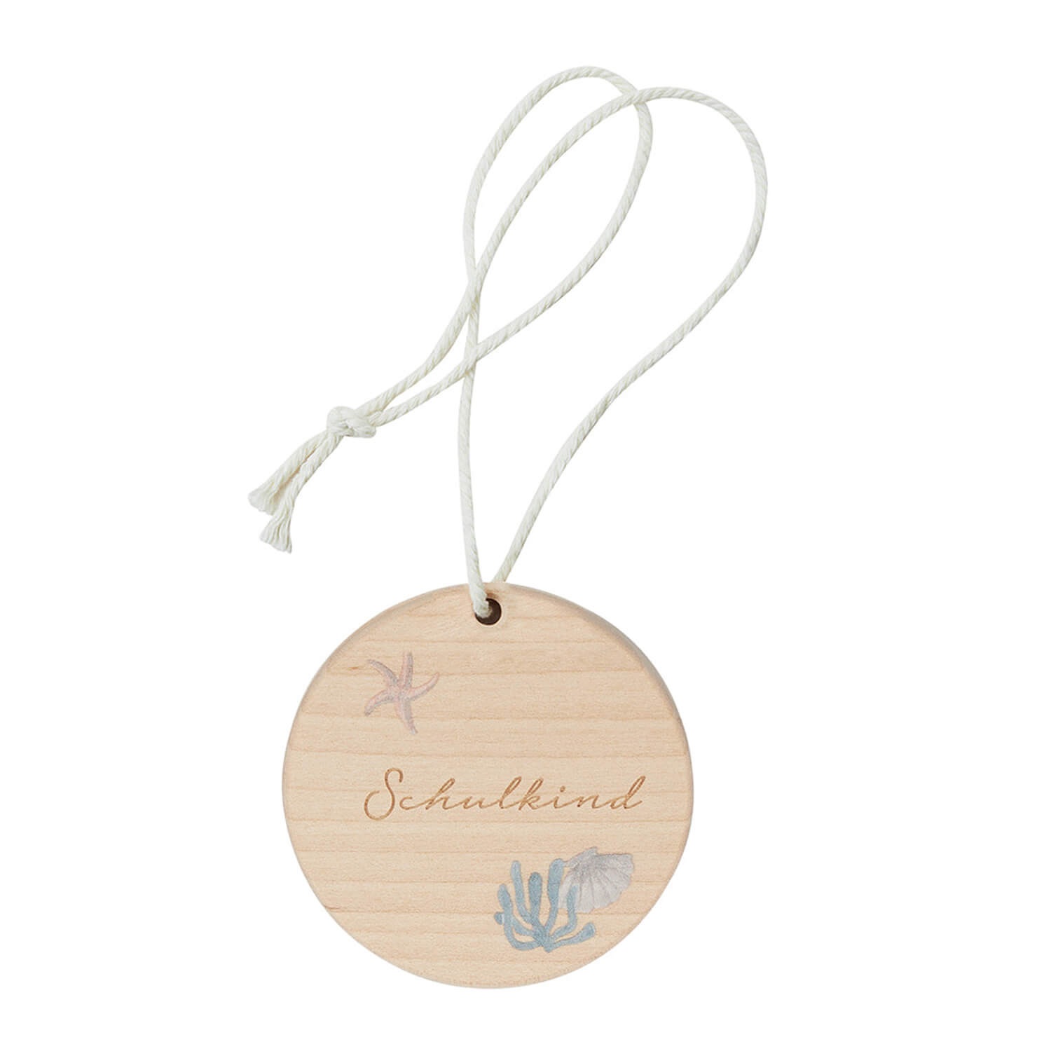 Schultütenanhänger aus Holz