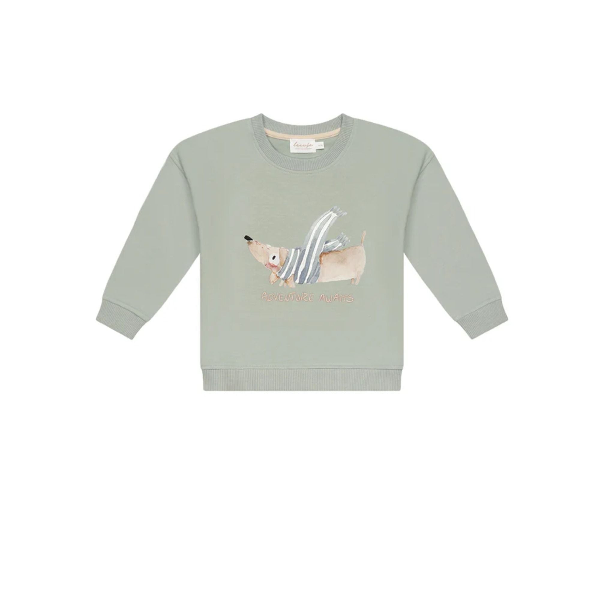 Oversized Sweatshirt - Dackel - aus Bio-Baumwolle