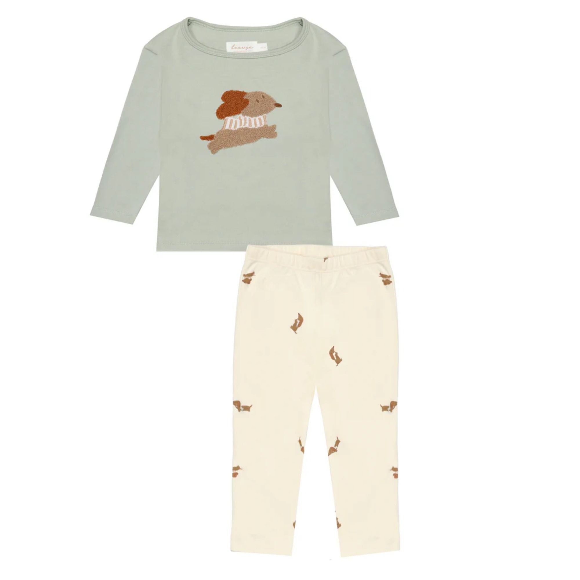 Pyjama Set - Terry Dog - aus Bio-Baumwolle