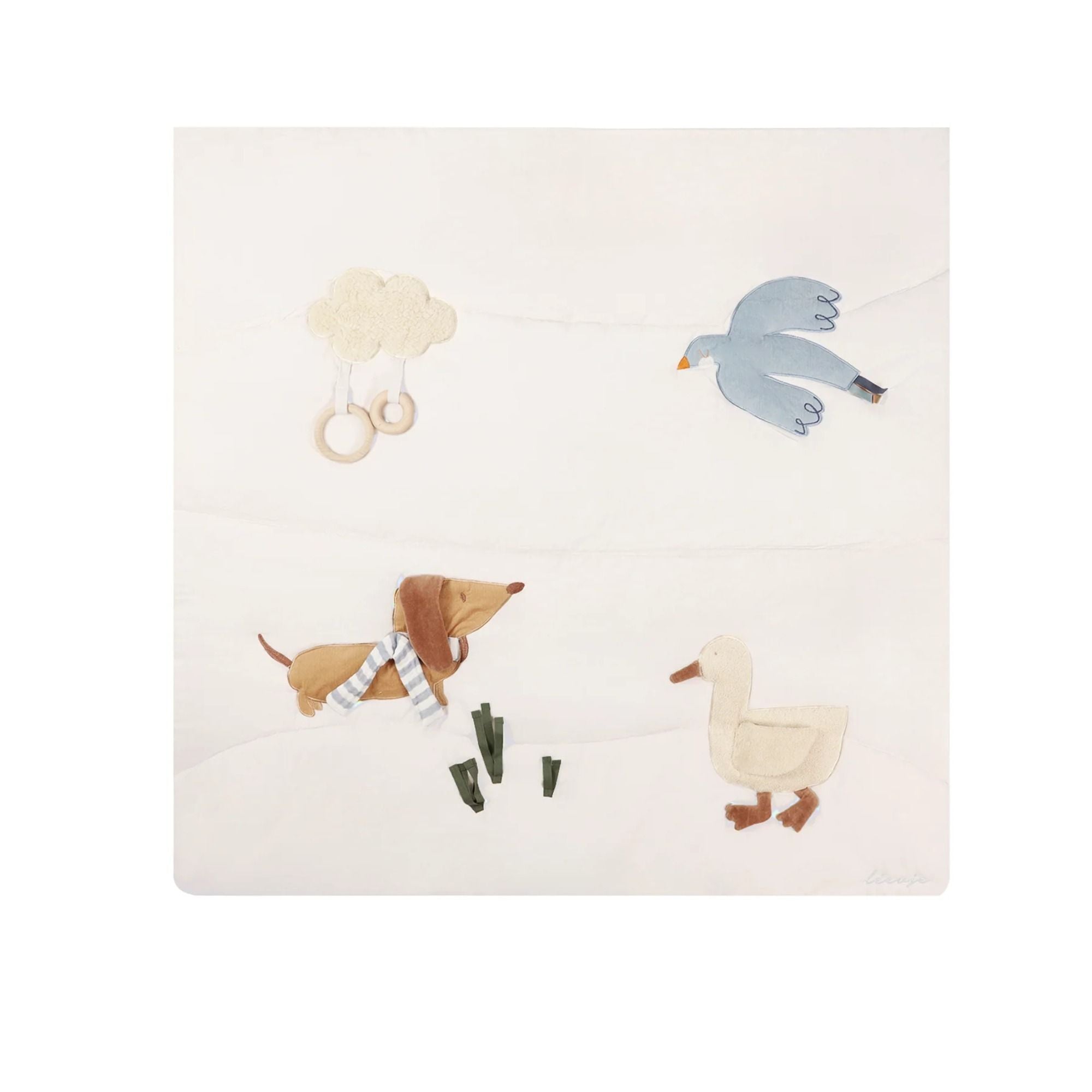 Activity Decke aus Bio-Baumwolle