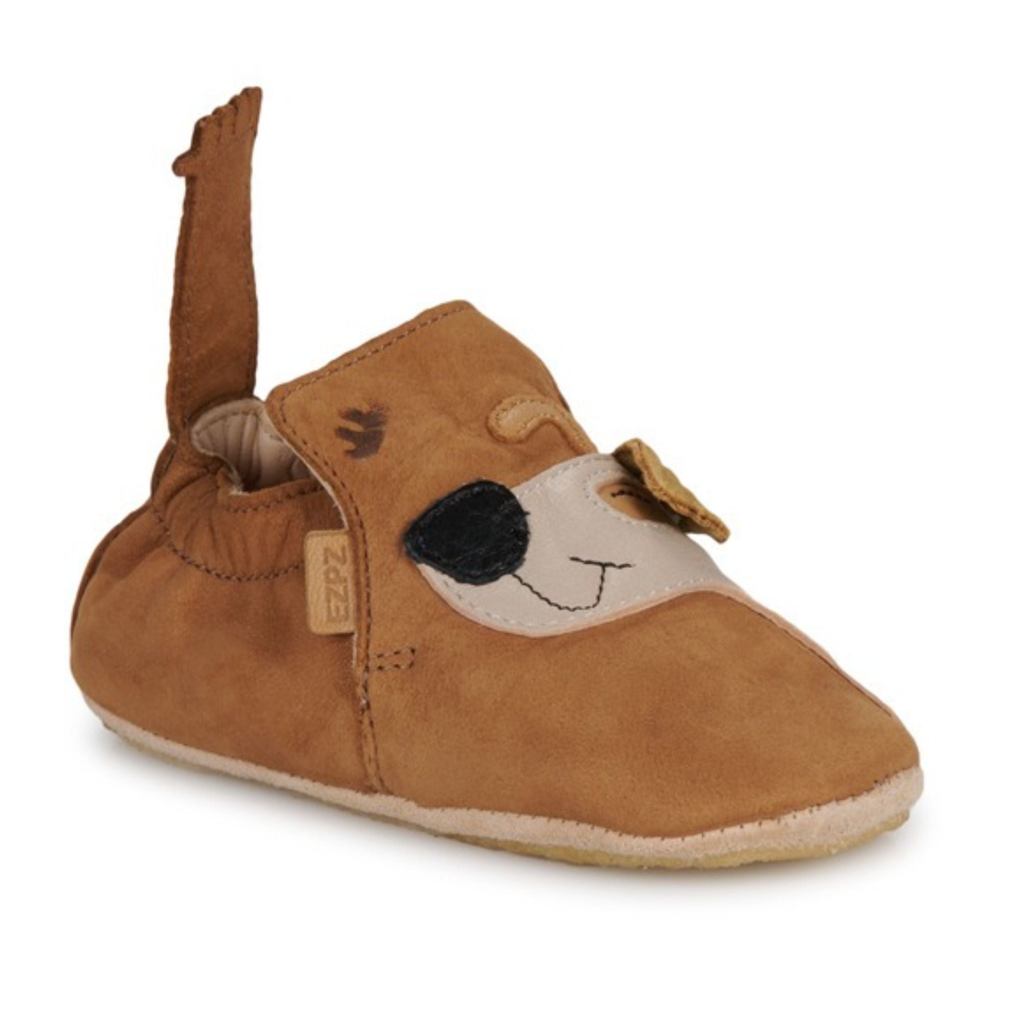 Hausschuh MyBluBlu mit dünner und rutschfester Gummisohle