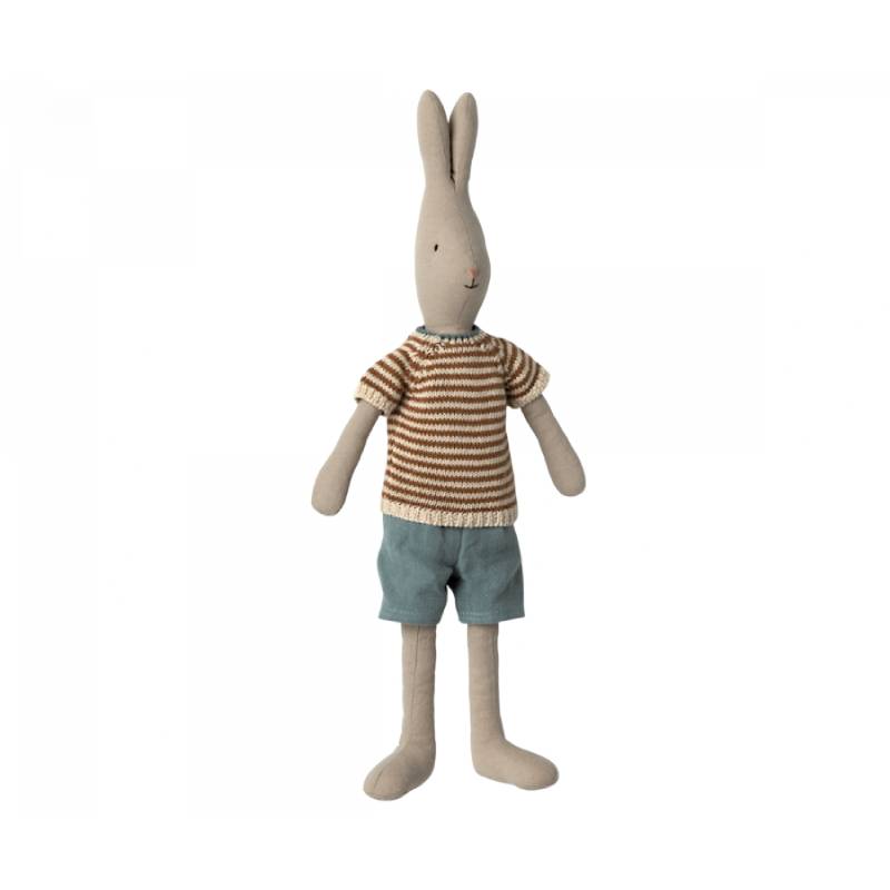 Hase Größe 3 Stoffpuppe 42 / 49 cm aus Baumwolle