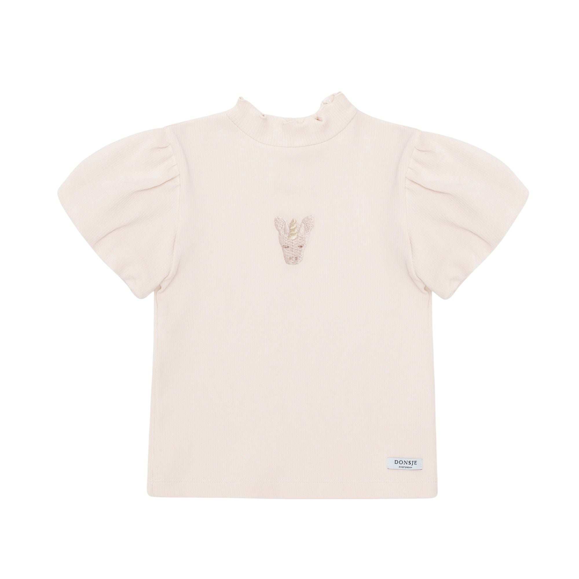 Nowien T-Shirt mit Rüschenärmeln