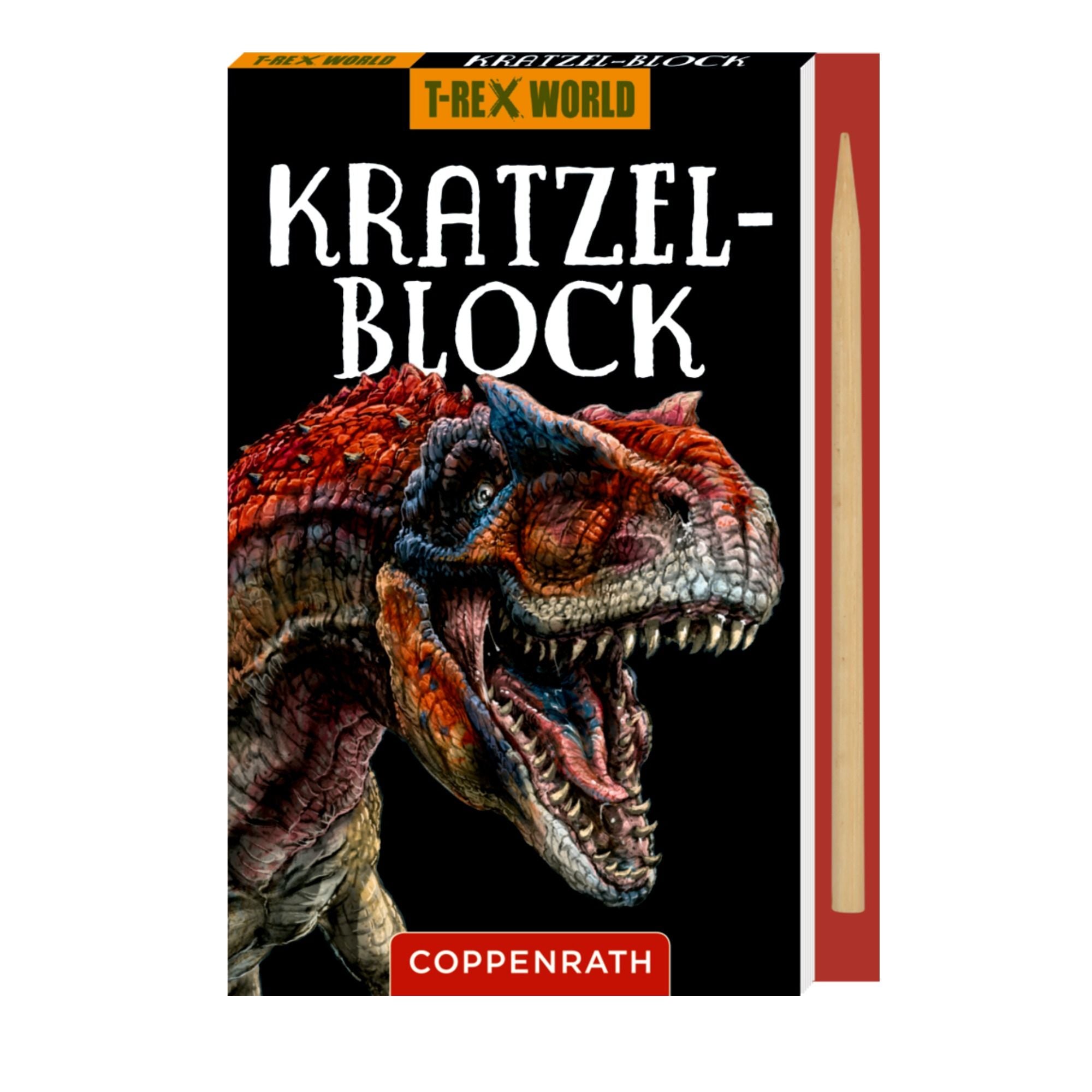 T-Rex World - Kratzelbilder