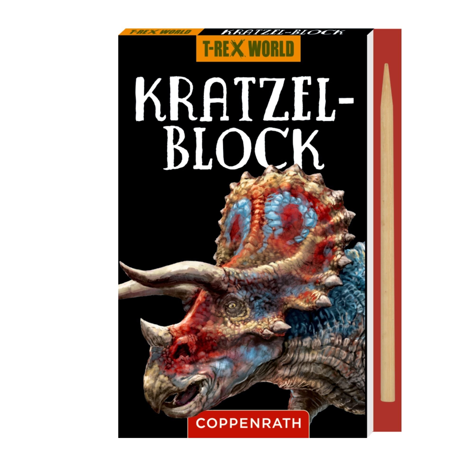 T-Rex World - Kratzelbilder