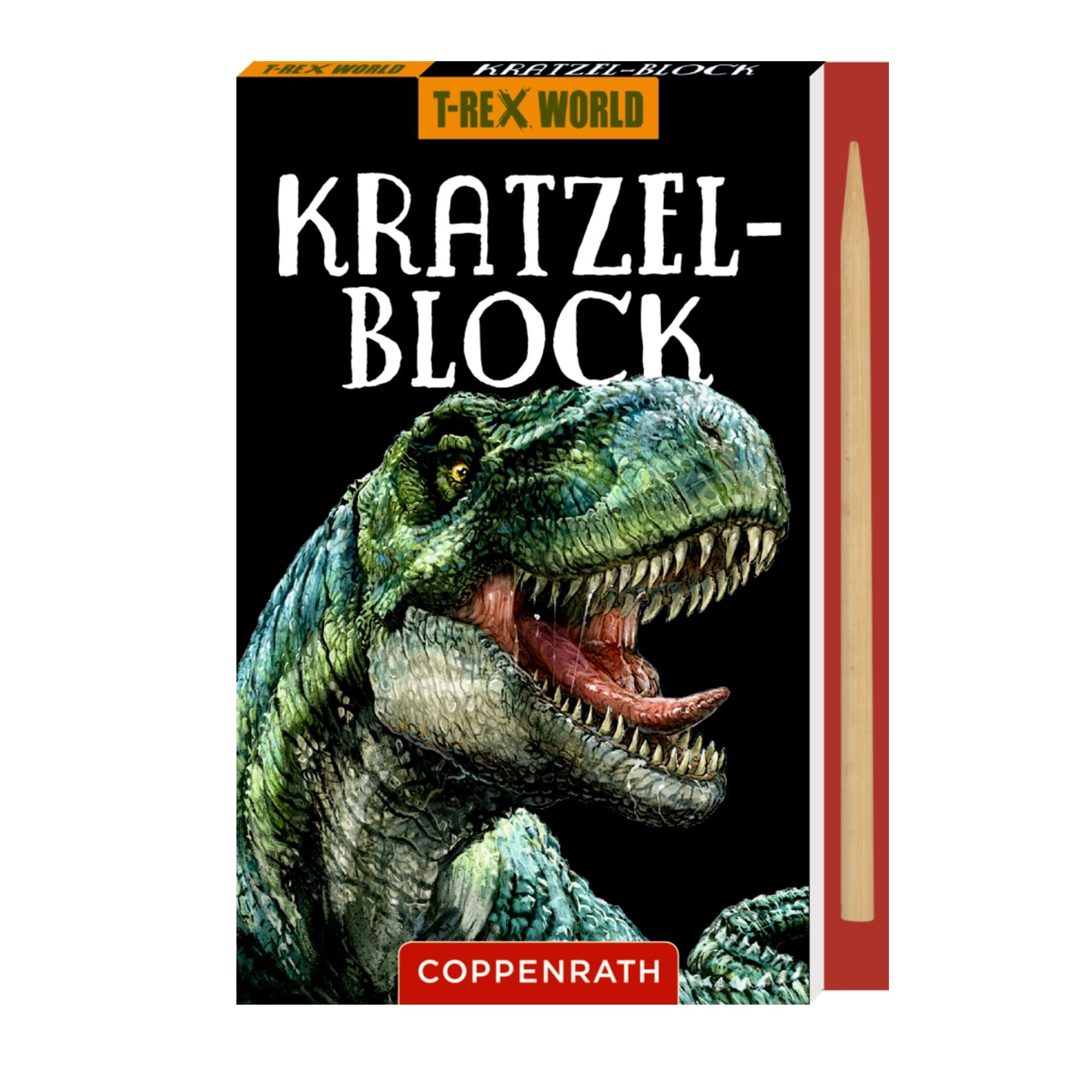 T-Rex World - Kratzelbilder