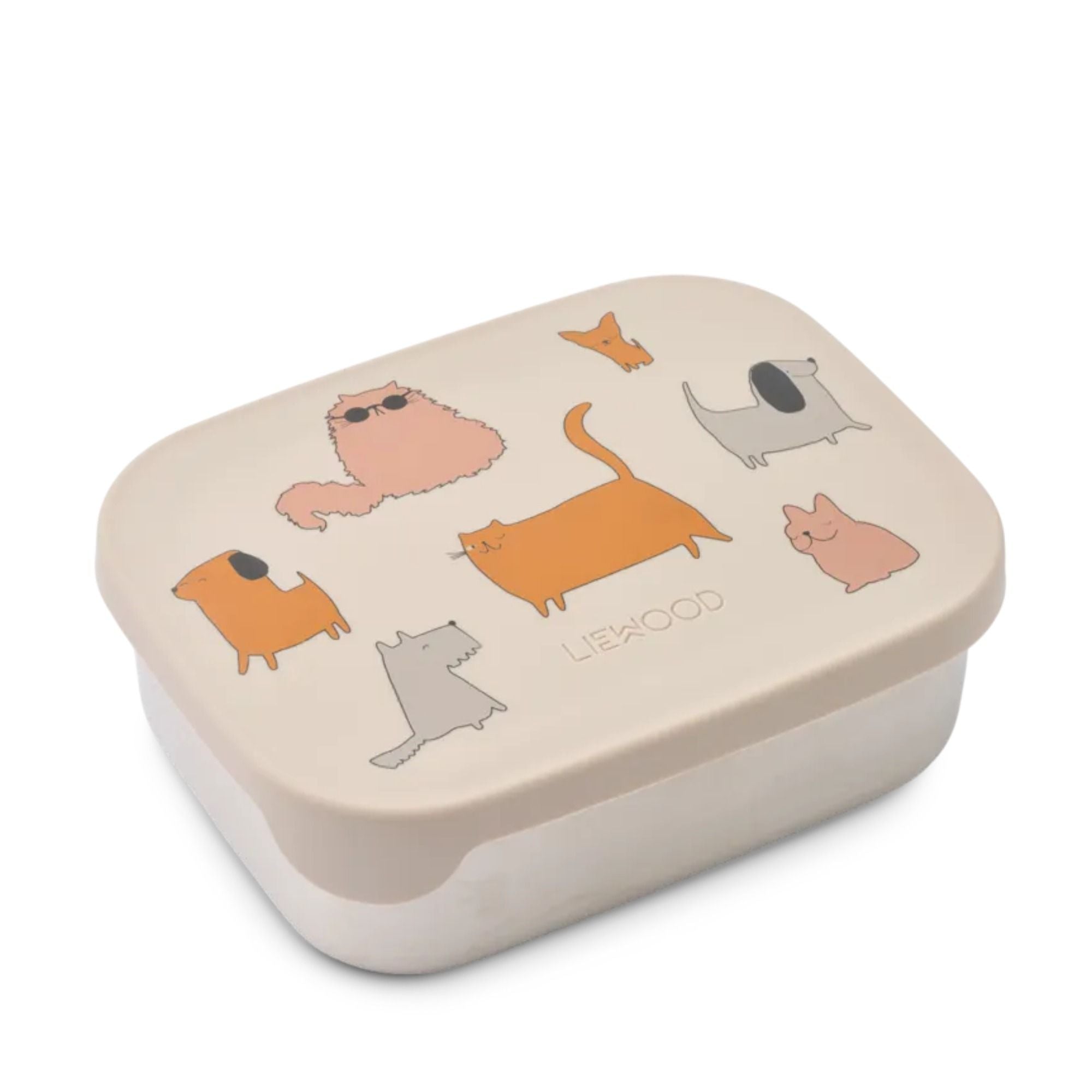 Brotdose Gemustert mit Silikon Deckel - Modell: Arthur