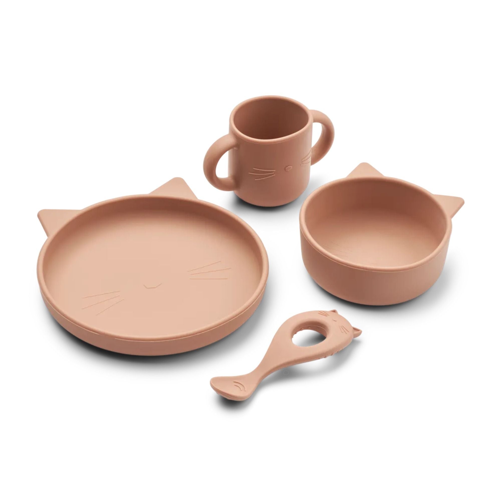Vivi PrintedTableware Set - Geschirrset aus 100% Silikon