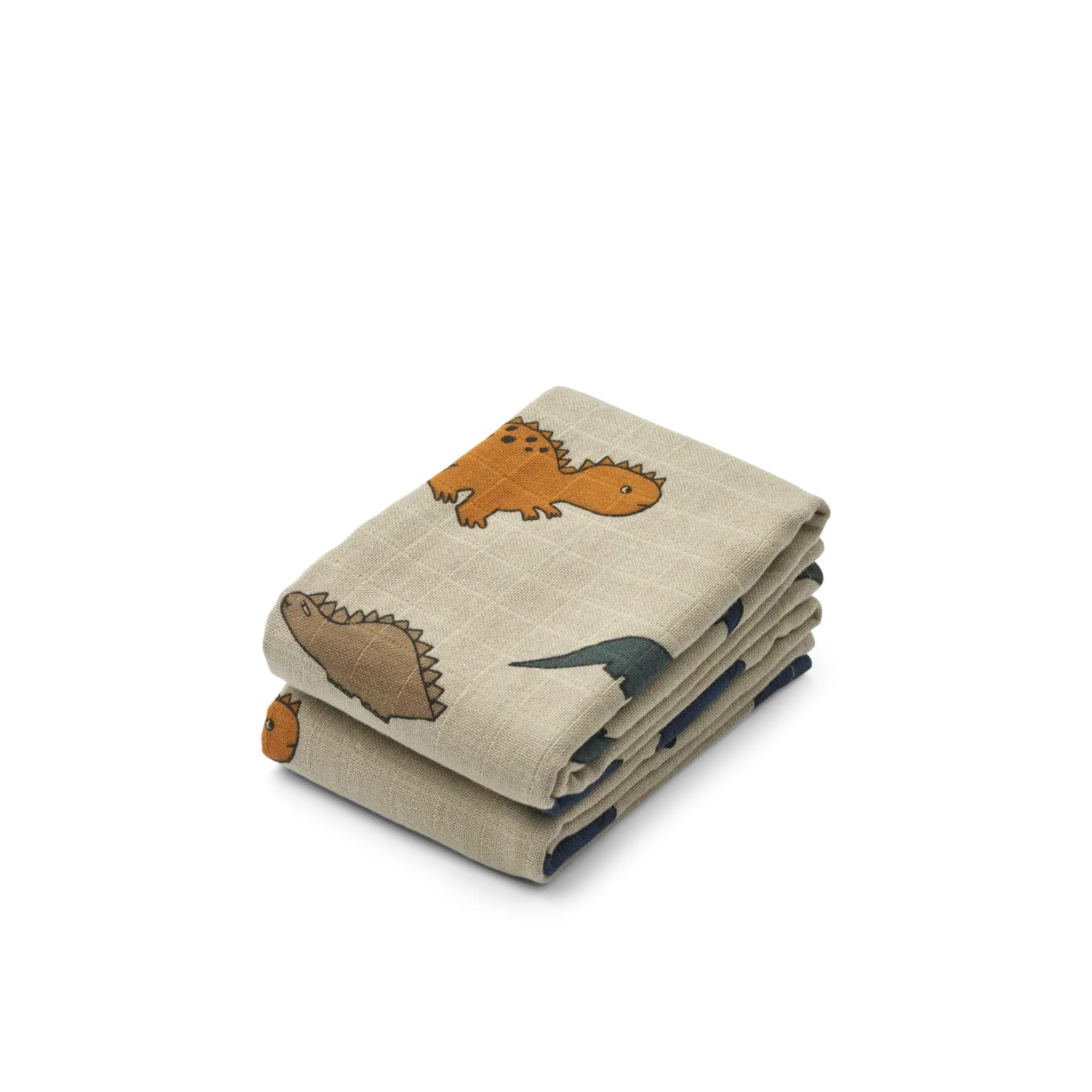 Baumwollmusselin Tuch 2er Pack - Modell: Lewis