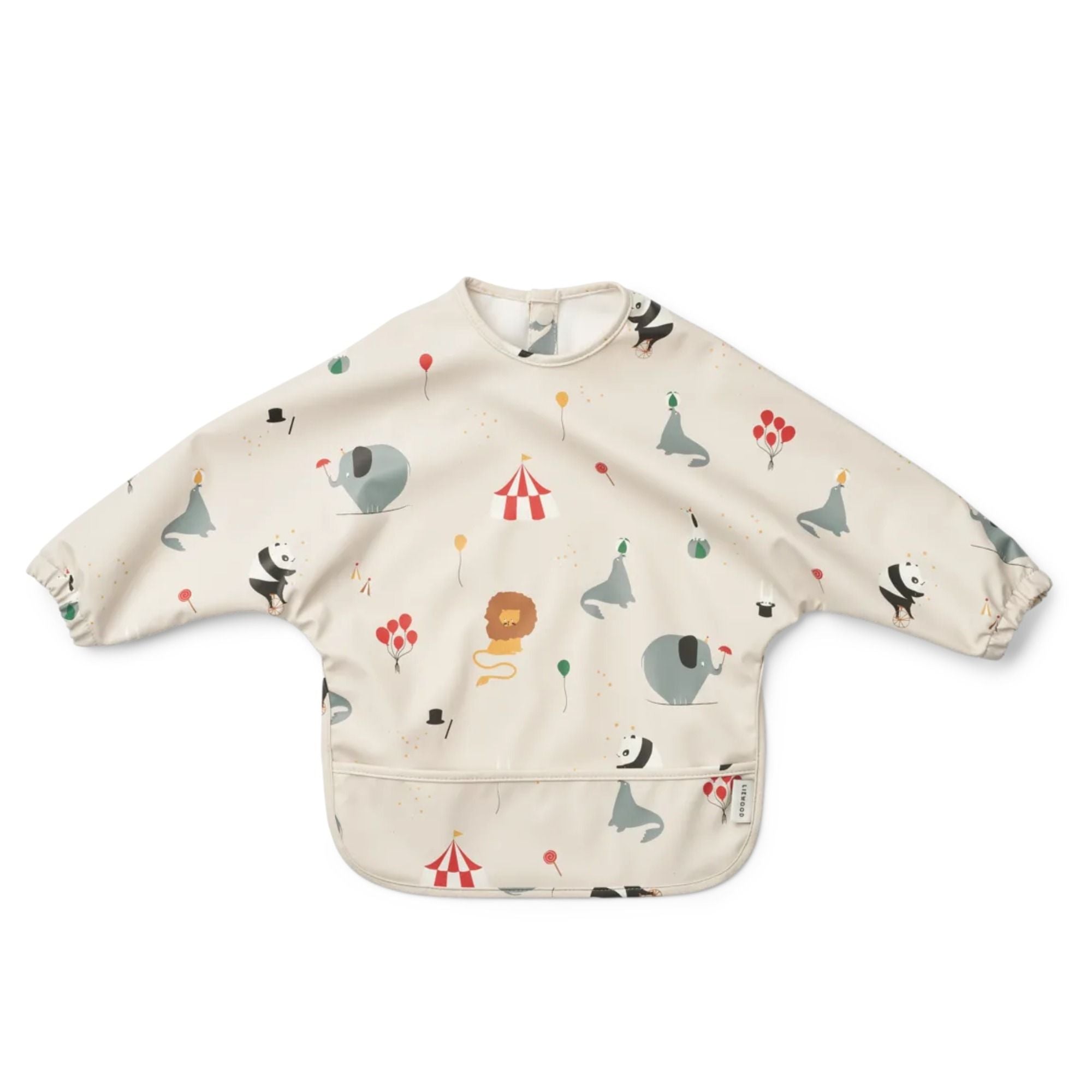 Merle Lätzchen mit langen Ärmeln aus 100% Recyceltem Polyester