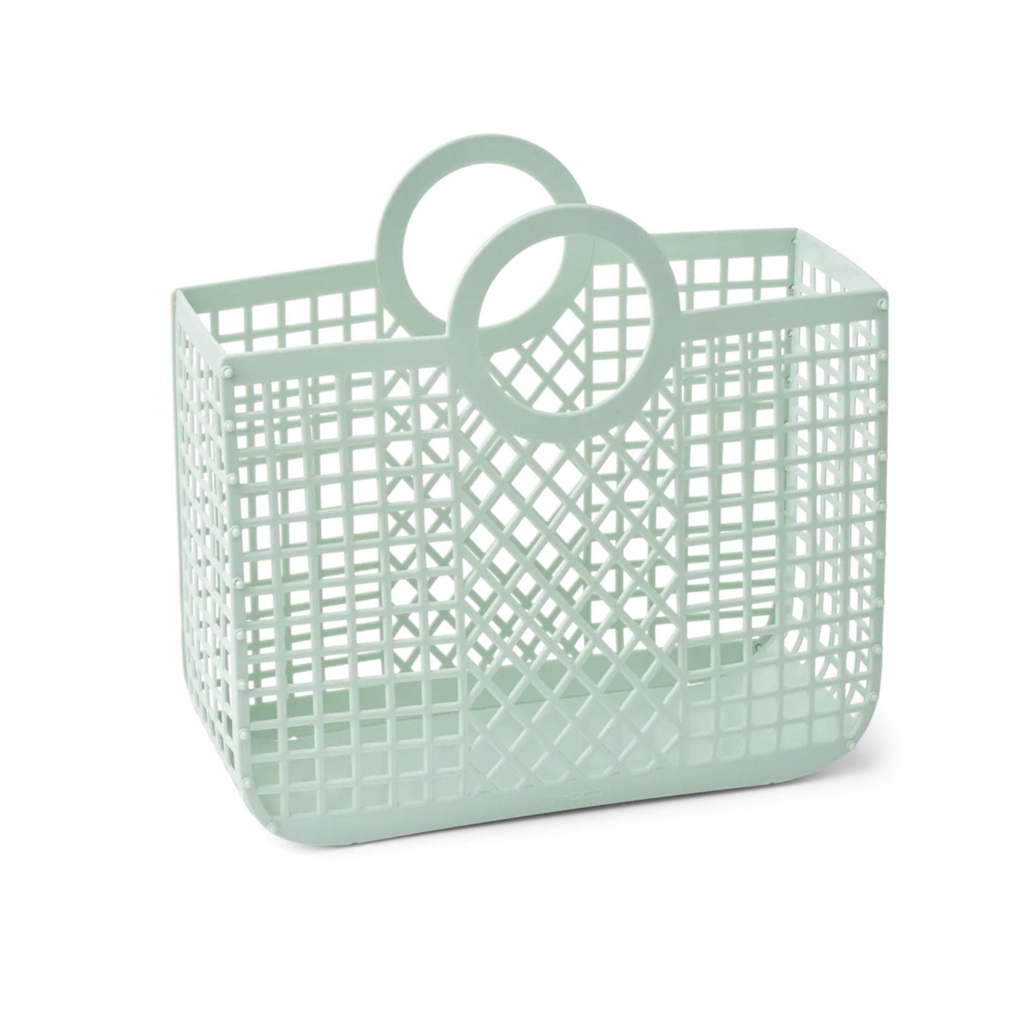 Basket - Kleine Korbtasche aus recyceltem LPDE Modell: Samantha