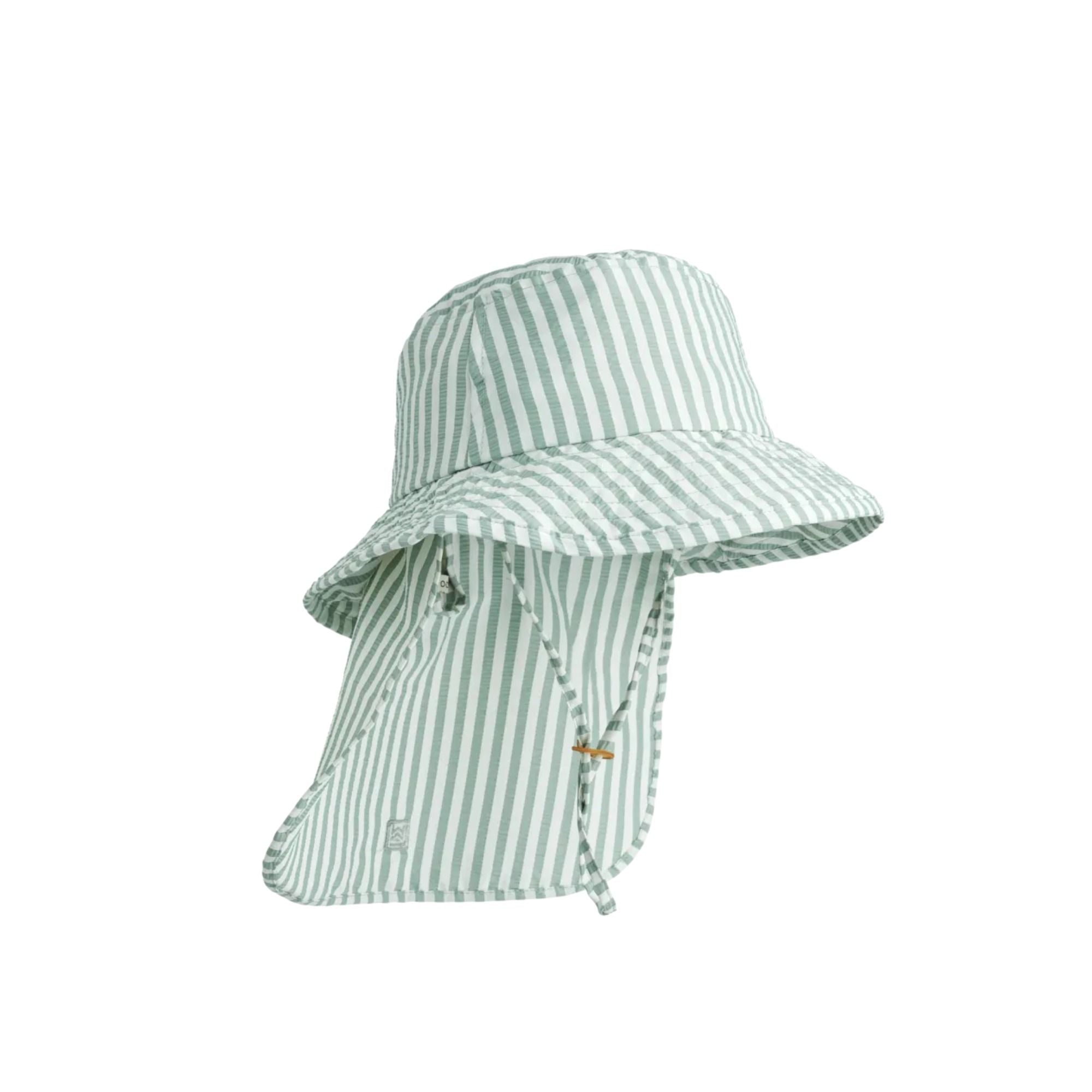 Sonnenhut mit Nackenschutz aus Recyceltem Polyester Modell: Damona