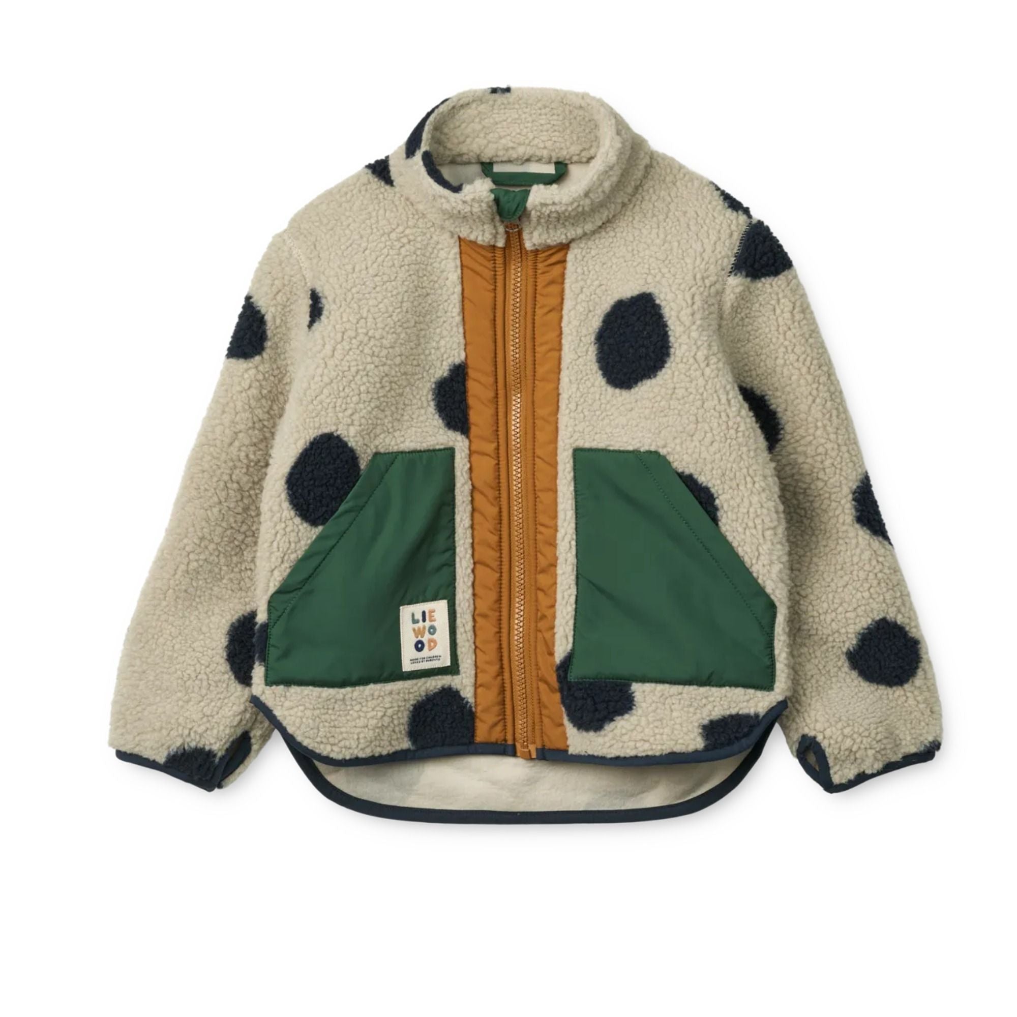 Pile Jacke aus recyceltem Polyester Modell: Noam