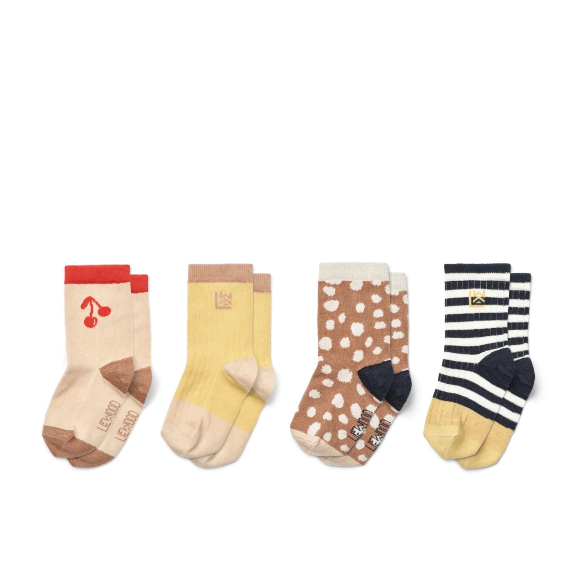 Baumwollsocken 4er PackModell: Silas 100% OEKO-TEX®
