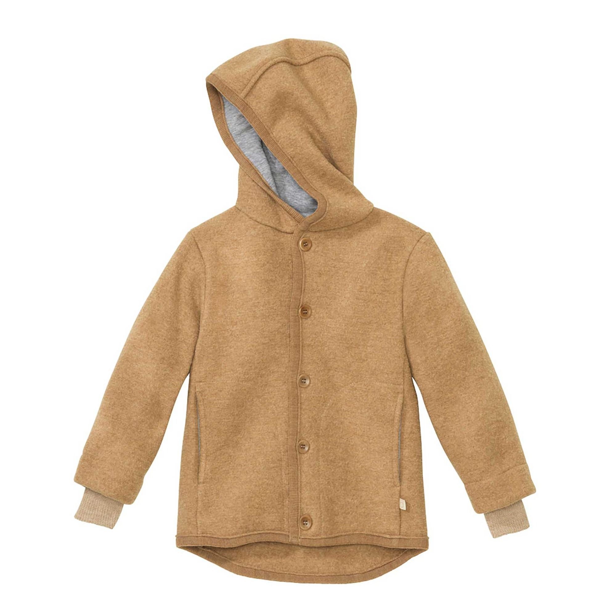 Jacke aus 100% Bio-Merinowolle Mulesingfrei