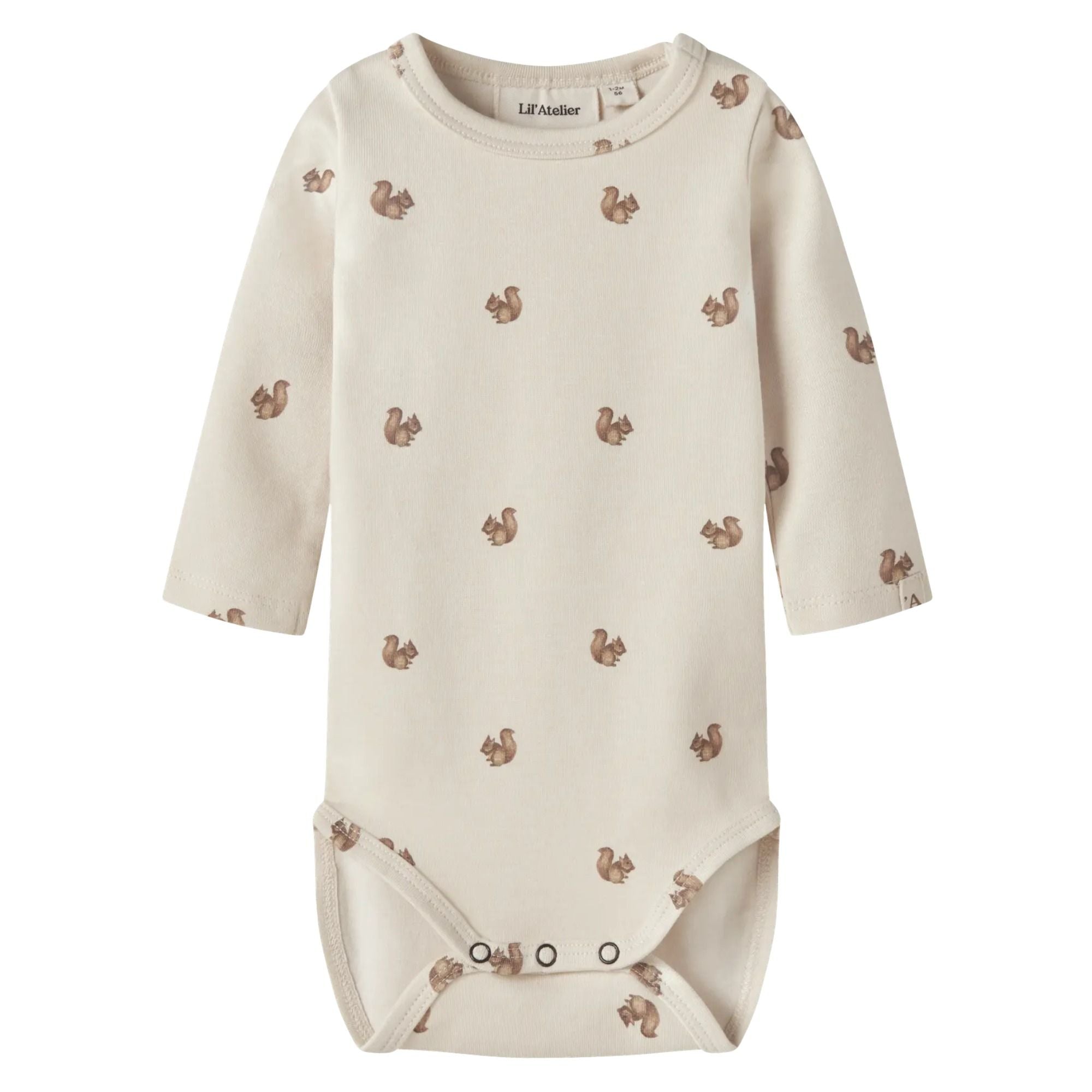 Baby Langarm-Body aus Baumwolle