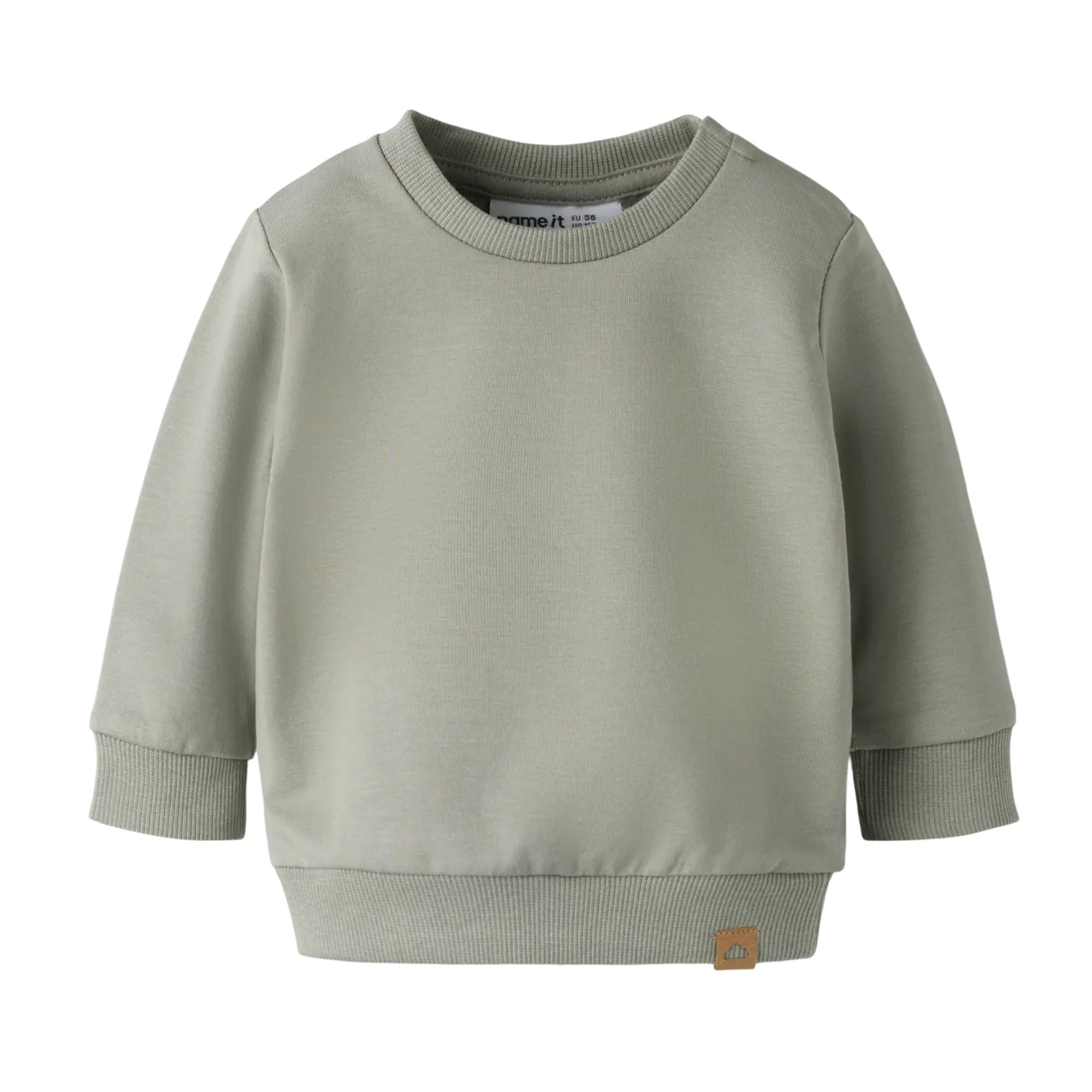 Baby Sweatshirt mit Schulterdruckknöpfe aus Baumwolle