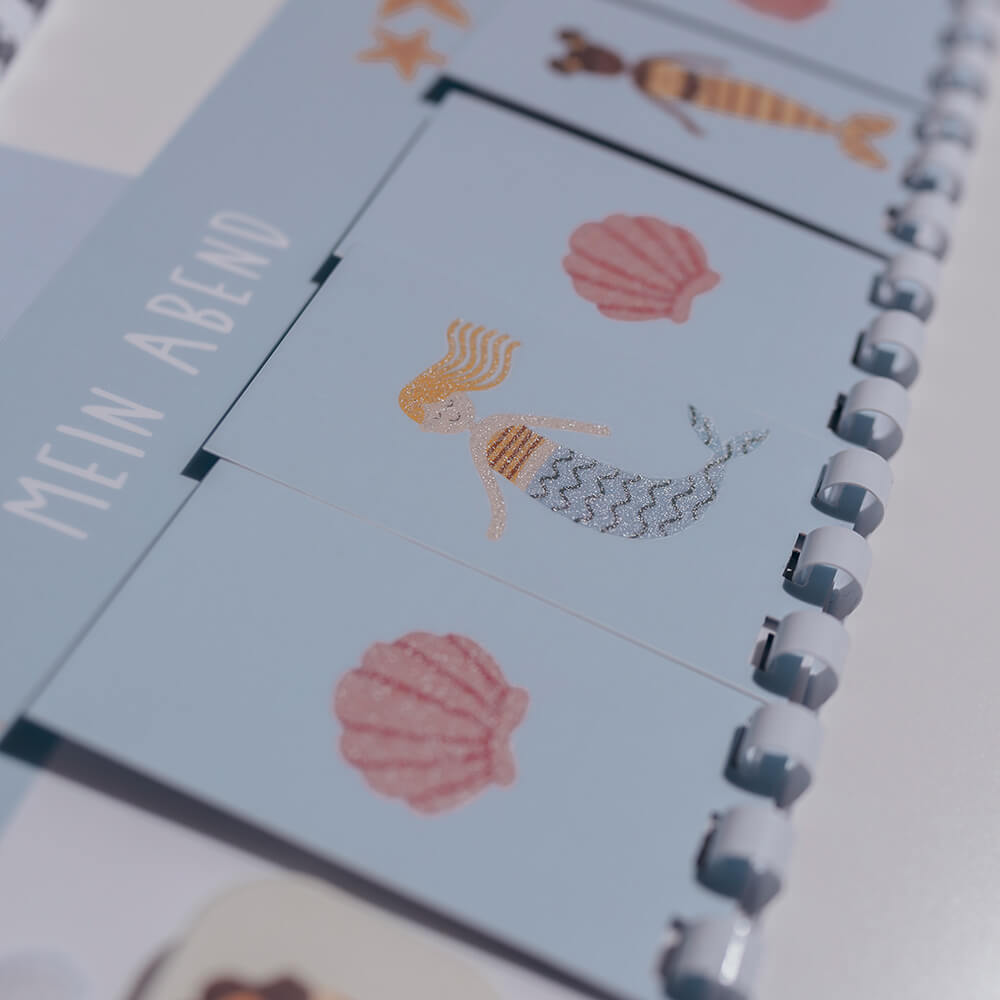 Abend - und Morgenroutine Glitzer von InLiebeKind kaufen - Alltagshelfer, Mama, Spielzeug, Babykleidung & mehr