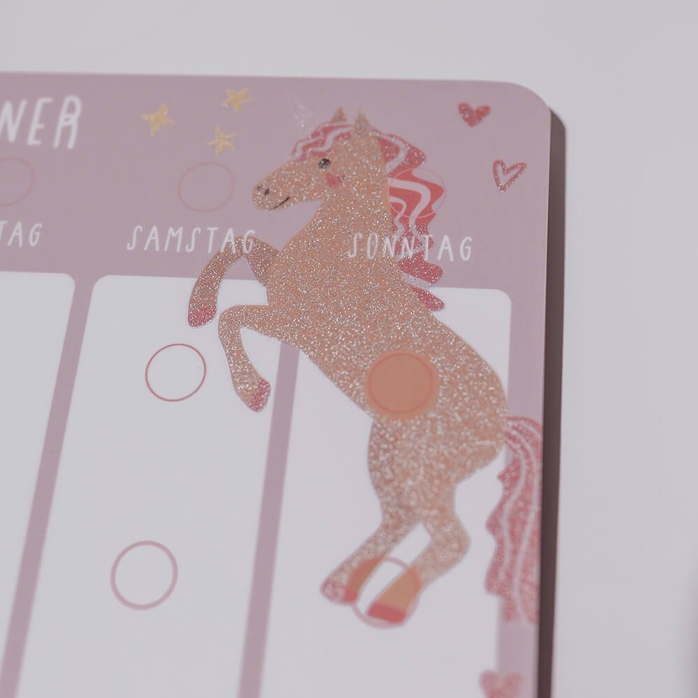 Abend - und Morgenroutine Glitzer von InLiebeKind kaufen - Alltagshelfer, Mama, Spielzeug, Babykleidung & mehr