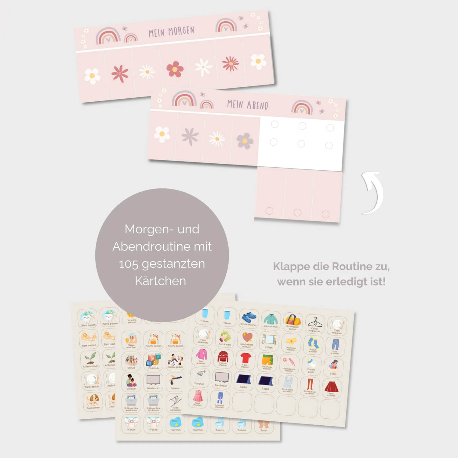 Abend - und Morgenroutine von InLiebeKind kaufen - Alltagshelfer, Mama, Spielzeug, Babykleidung & mehr