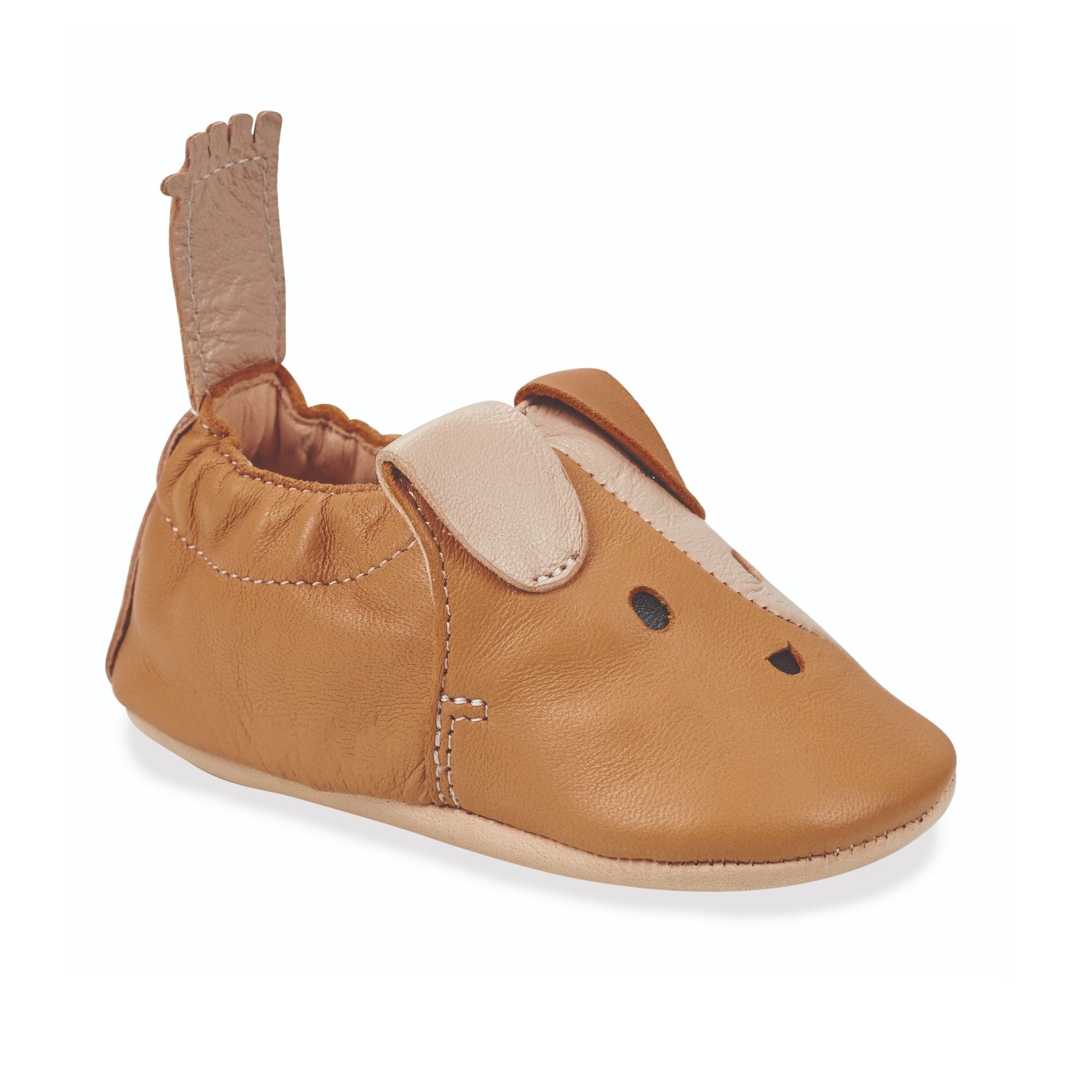 Lauflern- und Krabbelschuh MyBlumoo mit Ledersohle