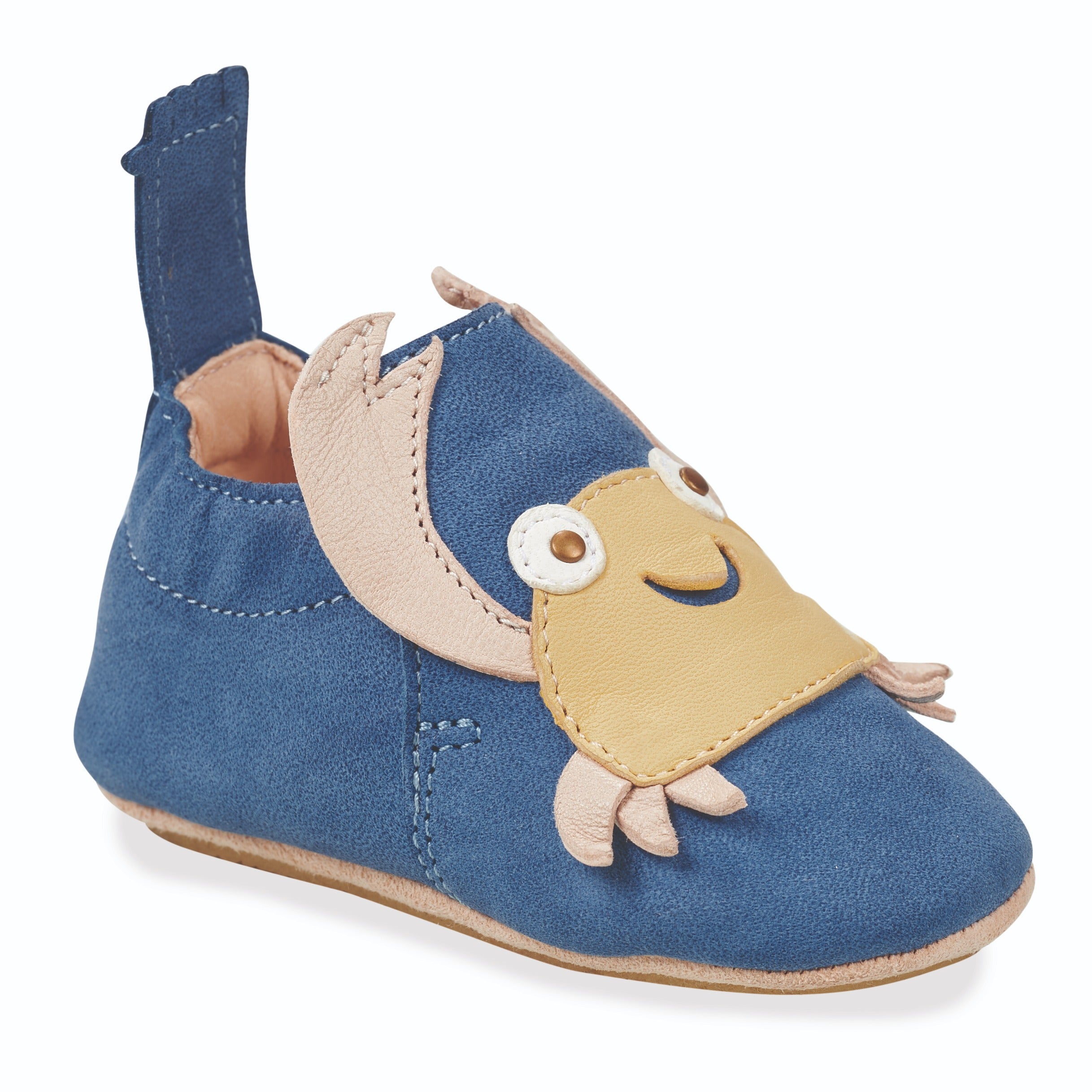 Hausschuh MyBluBlu mit dünner und rutschfester Gummisohle