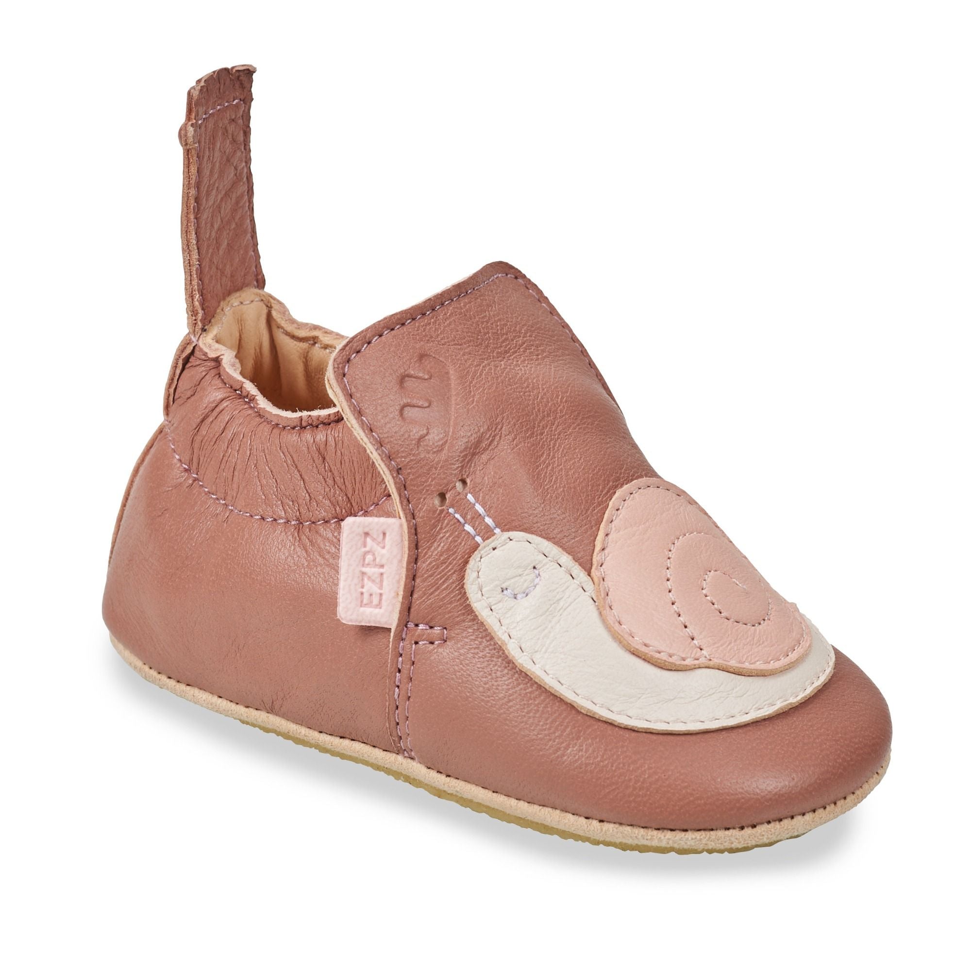 Hausschuh MyBluBlu mit dünner und rutschfester Gummisohle