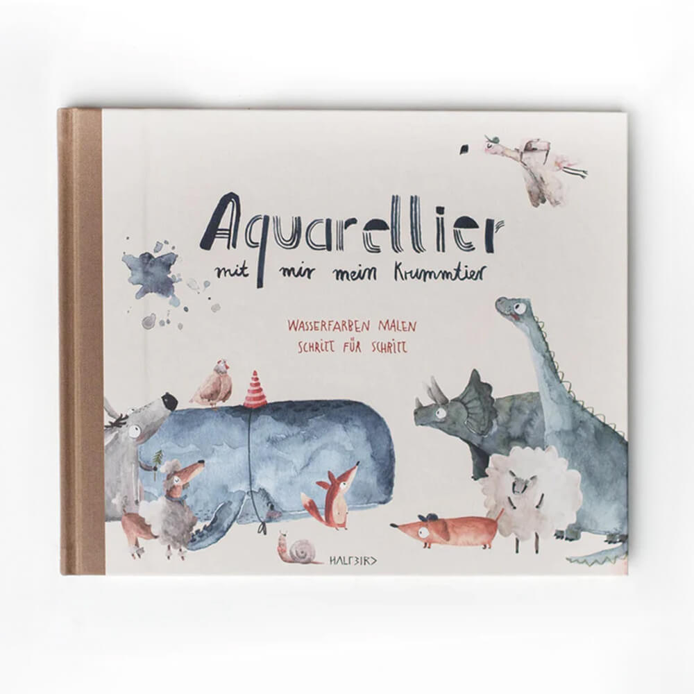 Aquarell Malen - Aquarellier mit mir mein Krummtier von Halfbird kaufen - Spielzeug, Alltagshelfer, Geschenke, Babykleidung & mehr