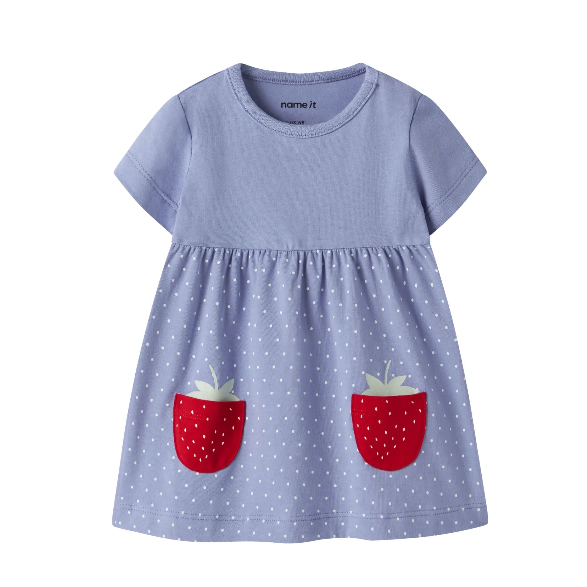 Baby Jersey-Kleid aus Baumwolle