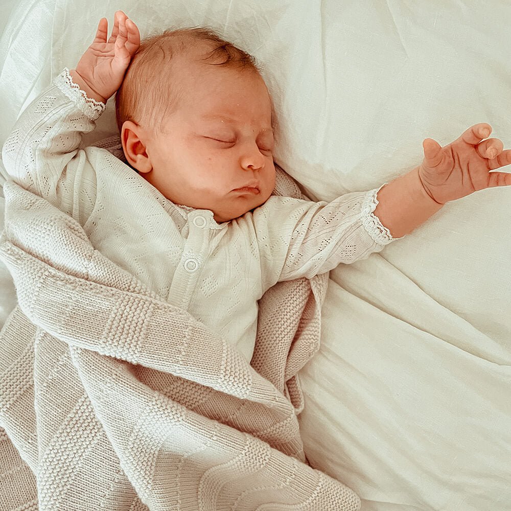 Babydecke Holly aus 100% Merinowolle von HVID kaufen - Baby, Alltagshelfer, Kinderzimmer, Geschenke, Babykleidung & mehr