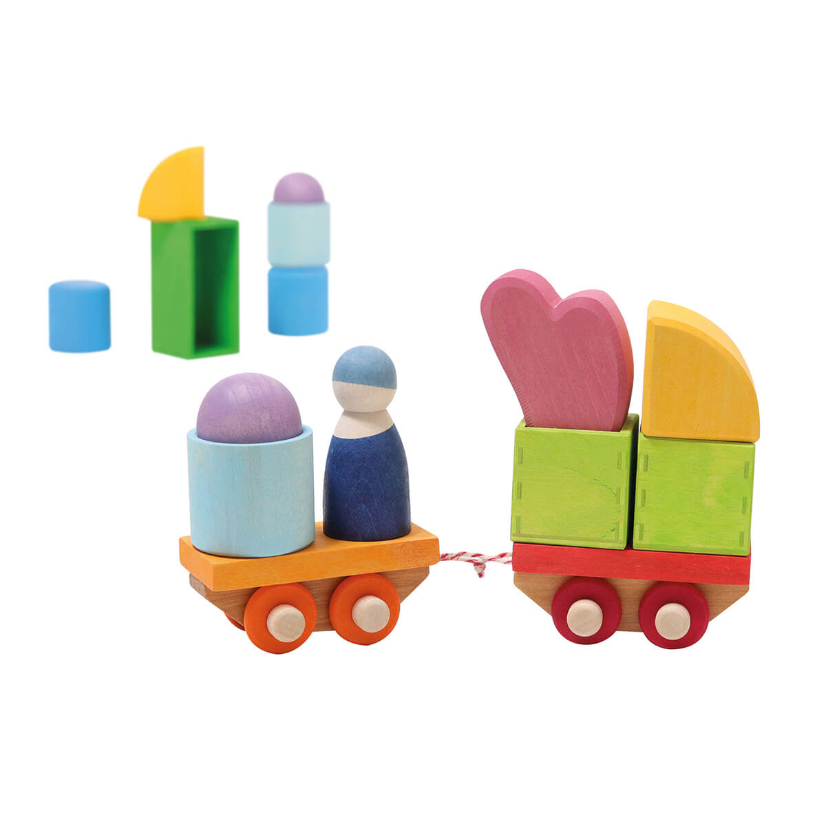 Bauspiel Holzzug aus Holz von Grimm´s kaufen - Spielzeug, Geschenke, Babykleidung & mehr