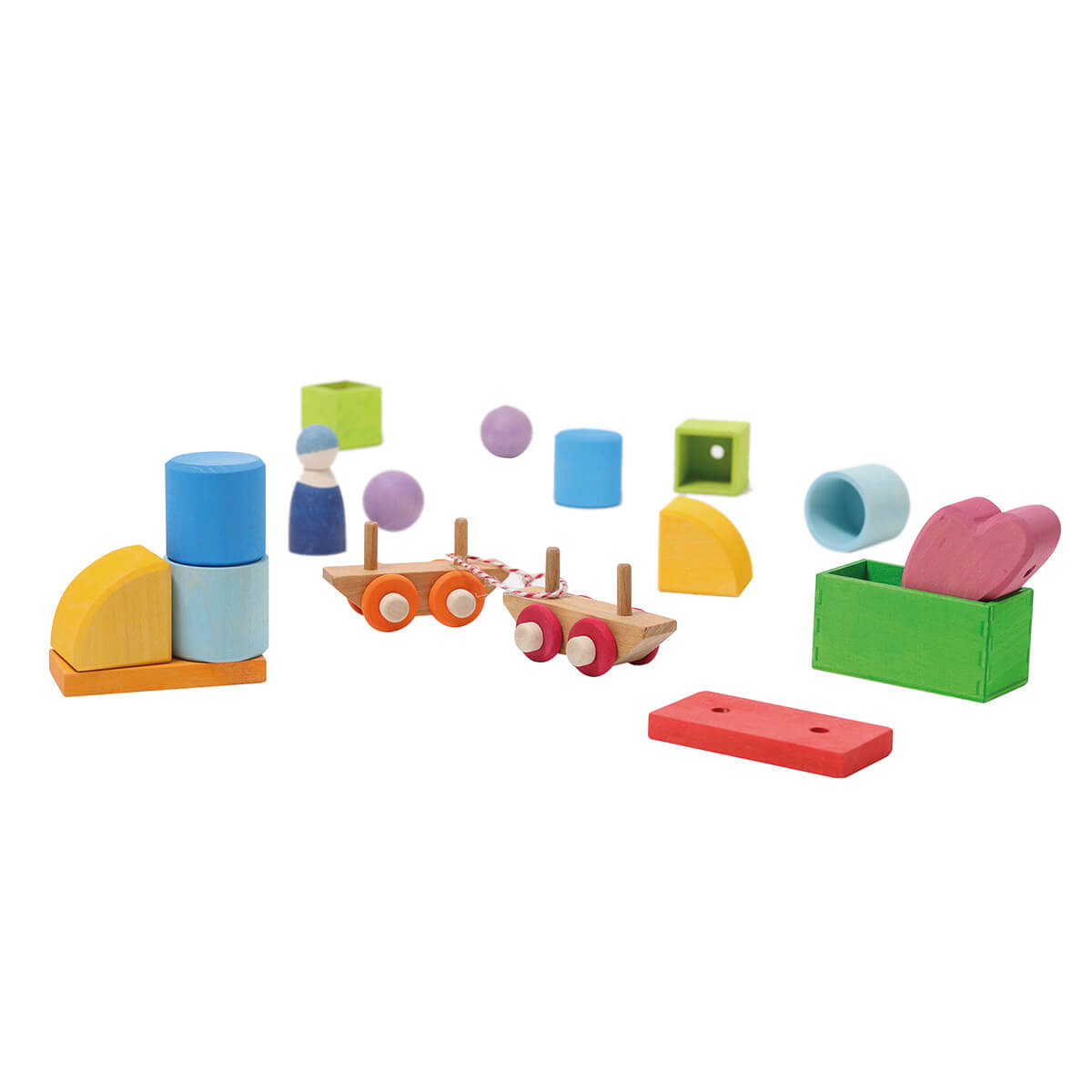 Bauspiel Holzzug aus Holz von Grimm´s kaufen - Spielzeug, Geschenke, Babykleidung & mehr