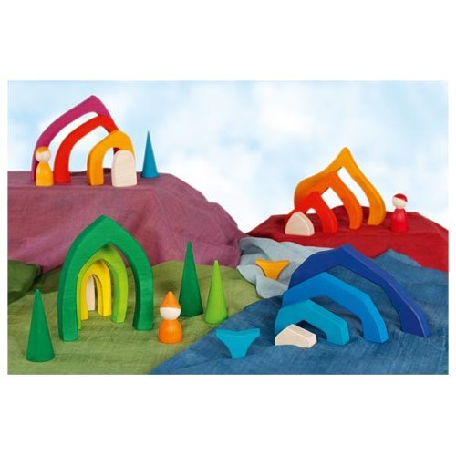 Bausteine Vier Jahreszeiten aus Holz von Goki kaufen - Spielzeug, Geschenke, Babykleidung & mehr