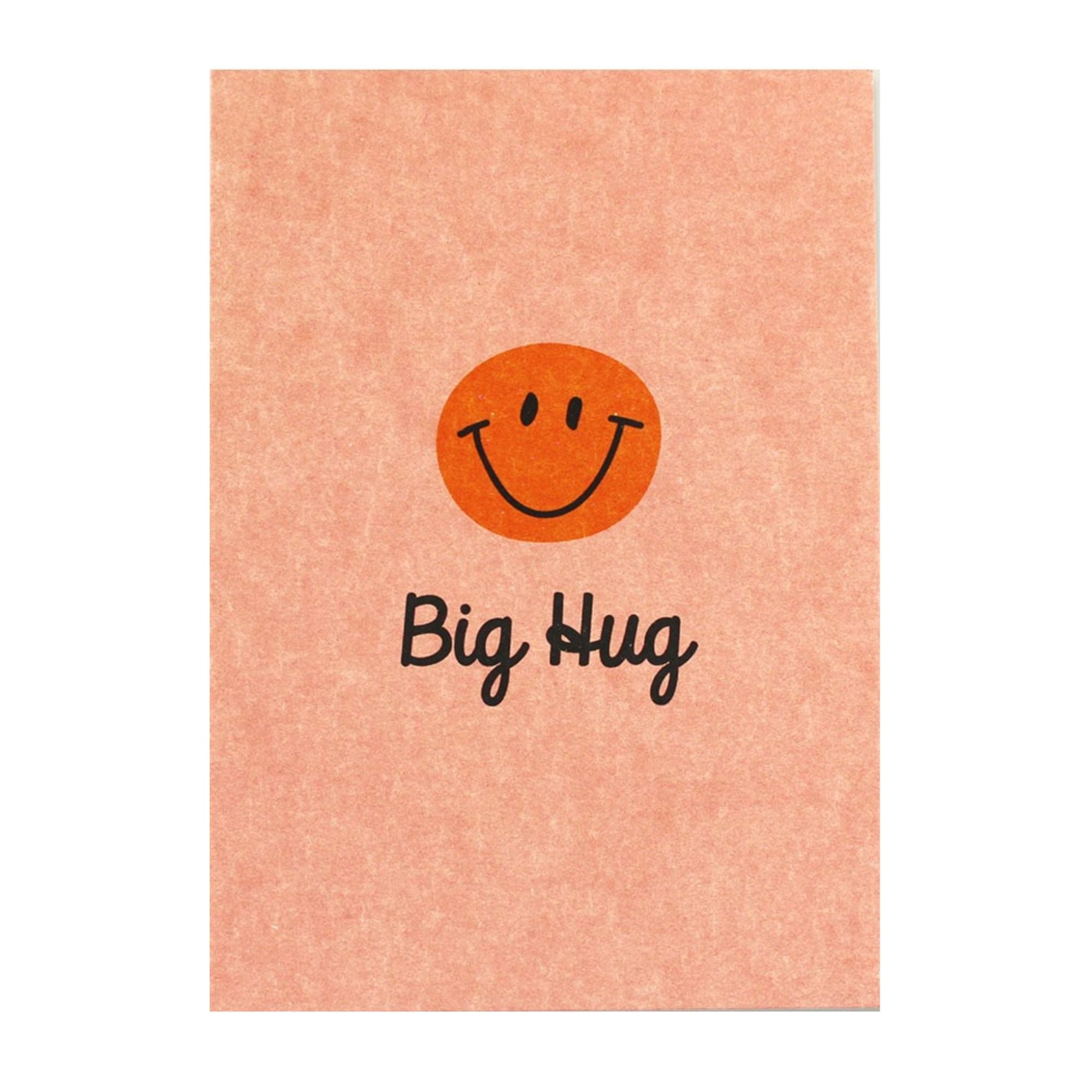 Postkarte Big Hug